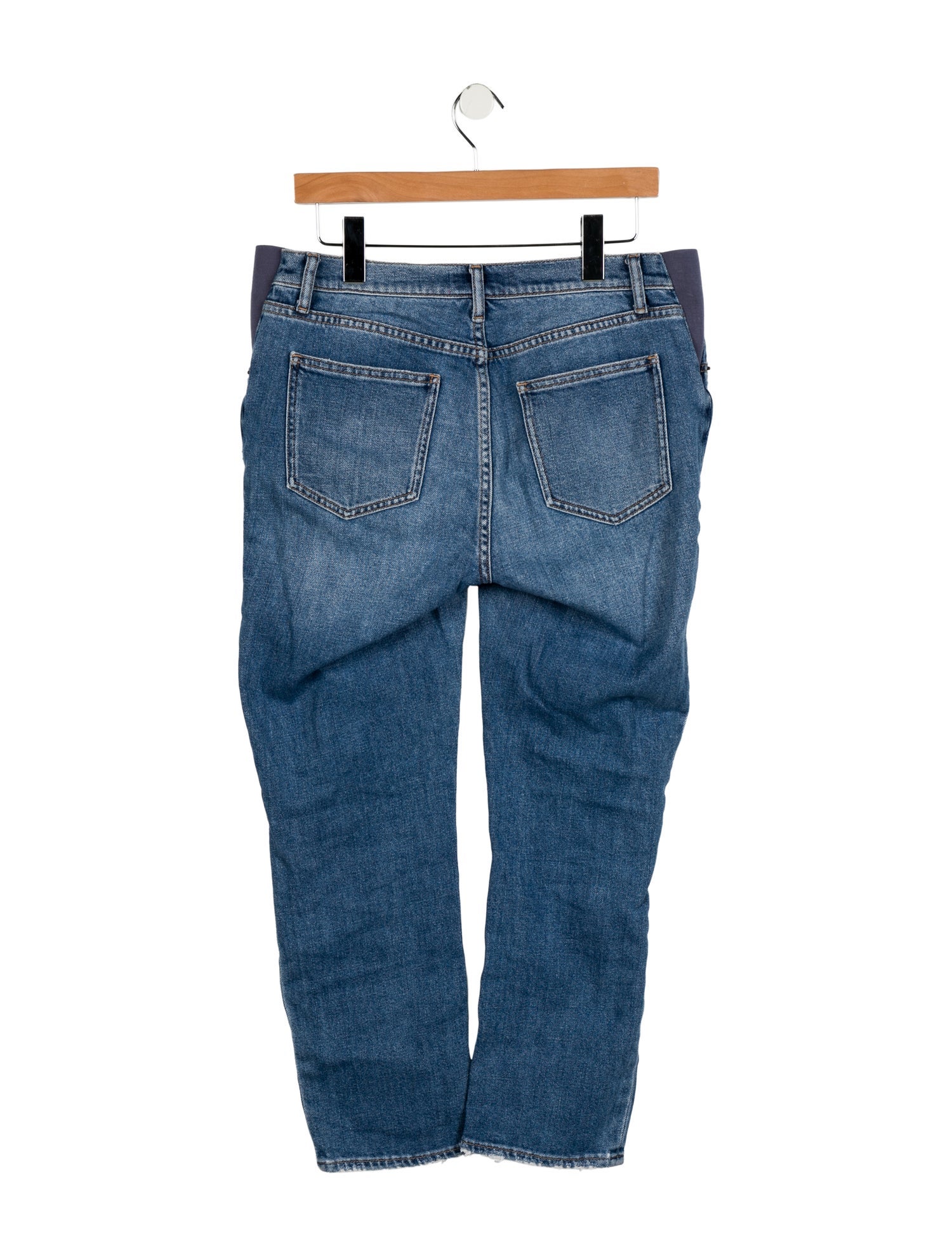 Hatch Mid-Rise Straight Leg Jeans