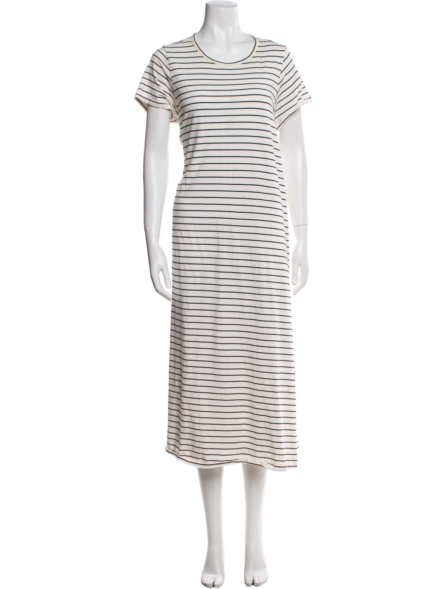 Hatch Striped Midi Length Dress