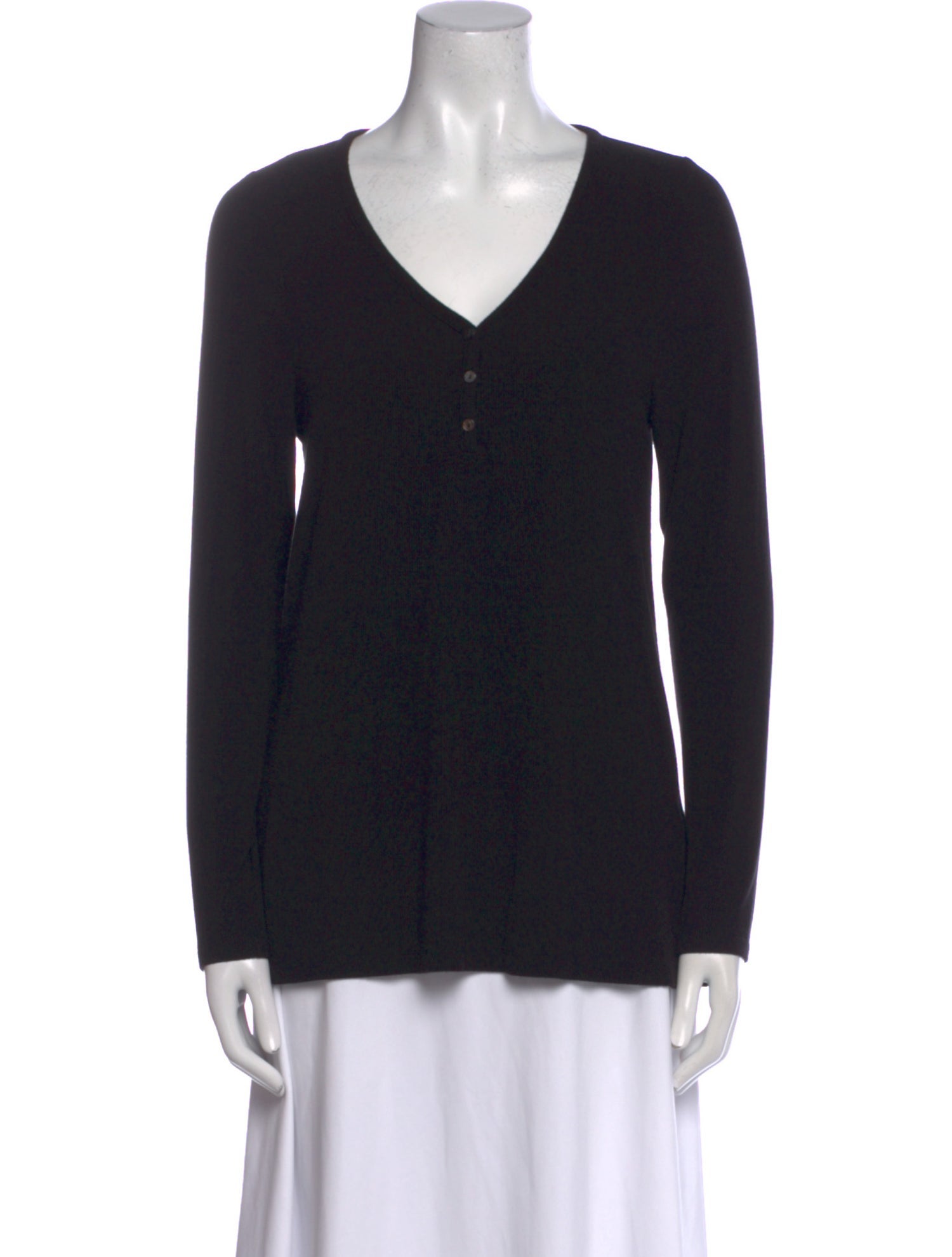 Hatch V-Neck Long Sleeve Top