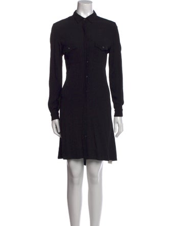 Hatch Knee-Length Dress