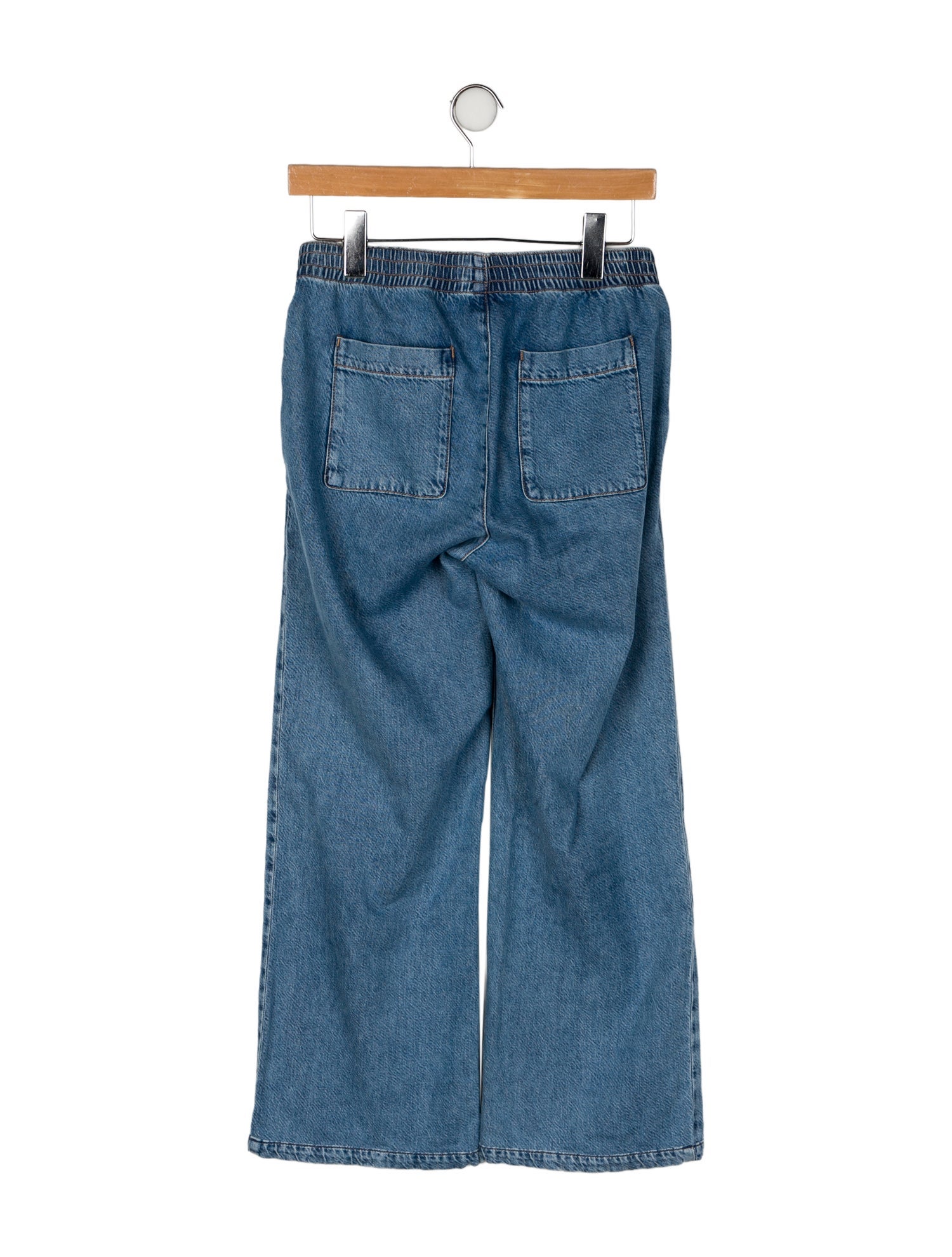 Hatch Low-Rise Wide Leg Jeans