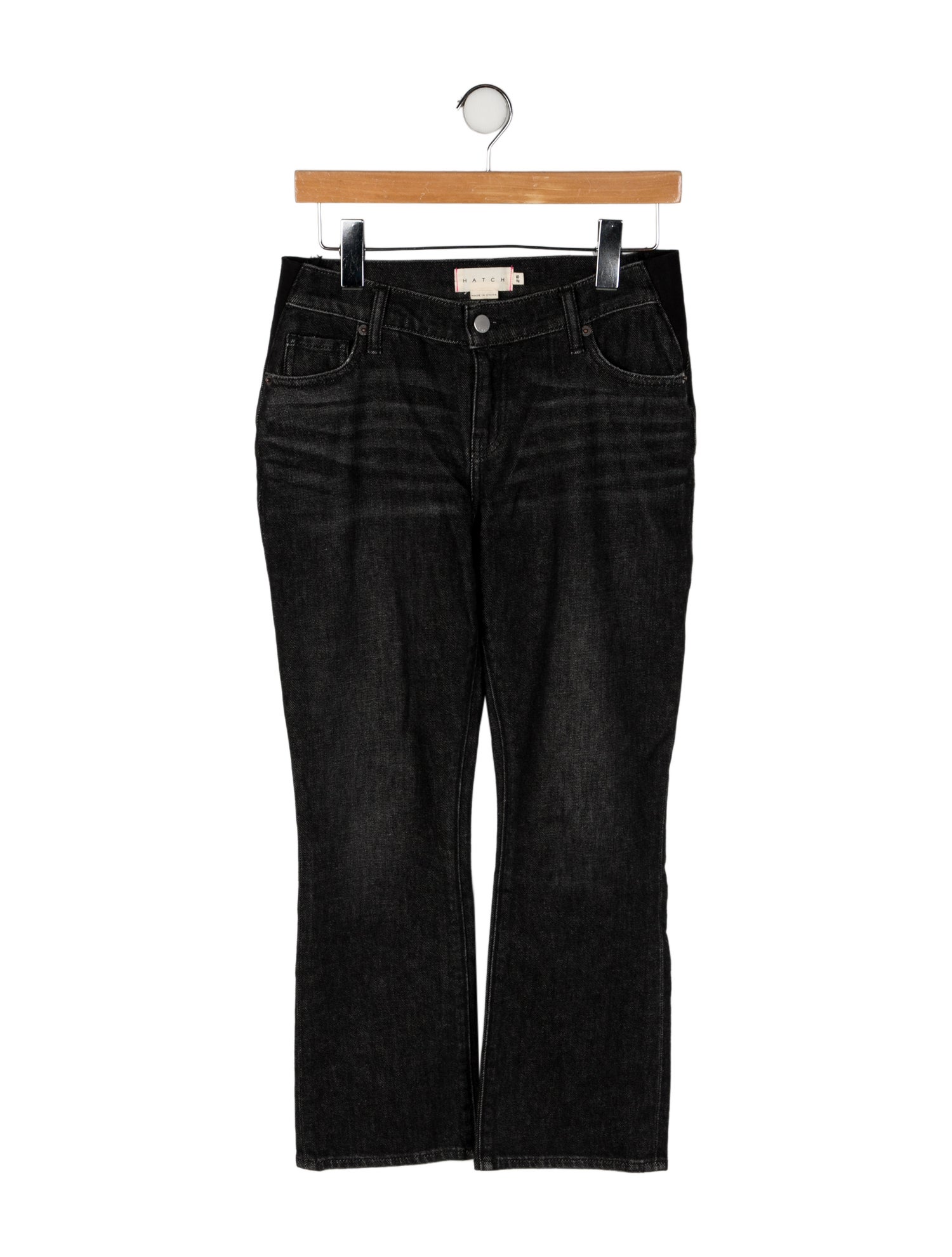 Hatch Mid-Rise Straight Leg Jeans