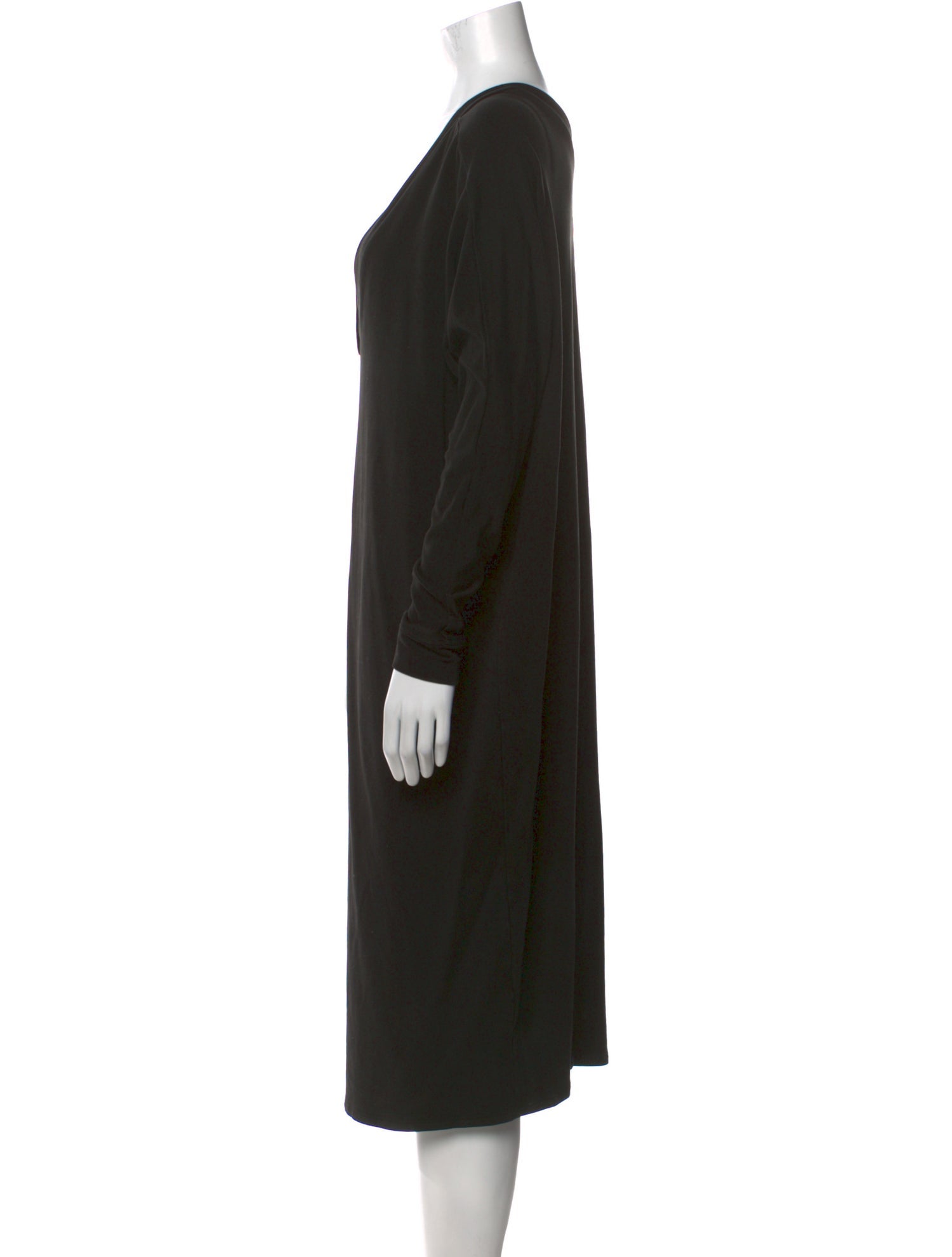 Hatch V-Neck Midi Length Dress