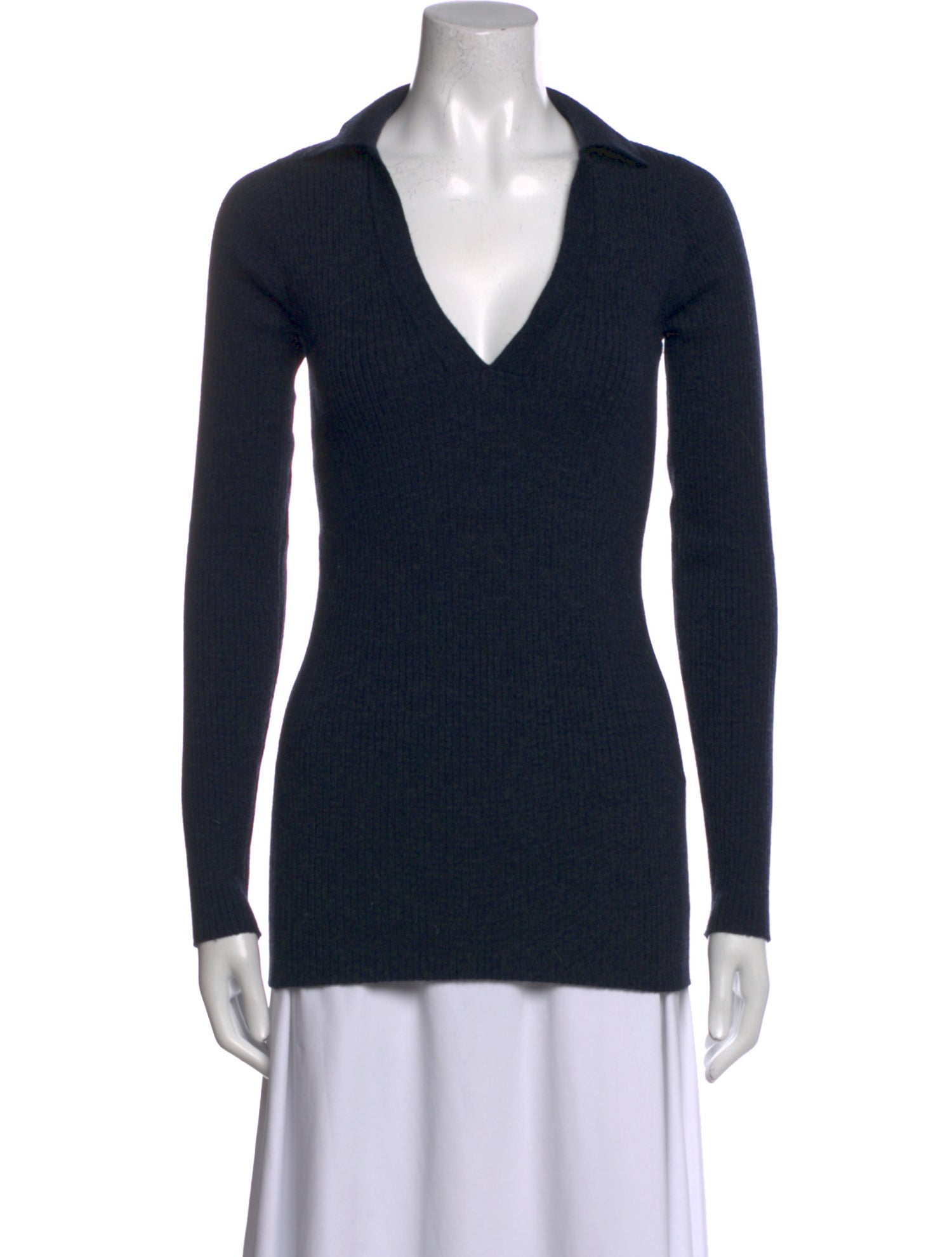 Hatch V-Neck Long Sleeve Top