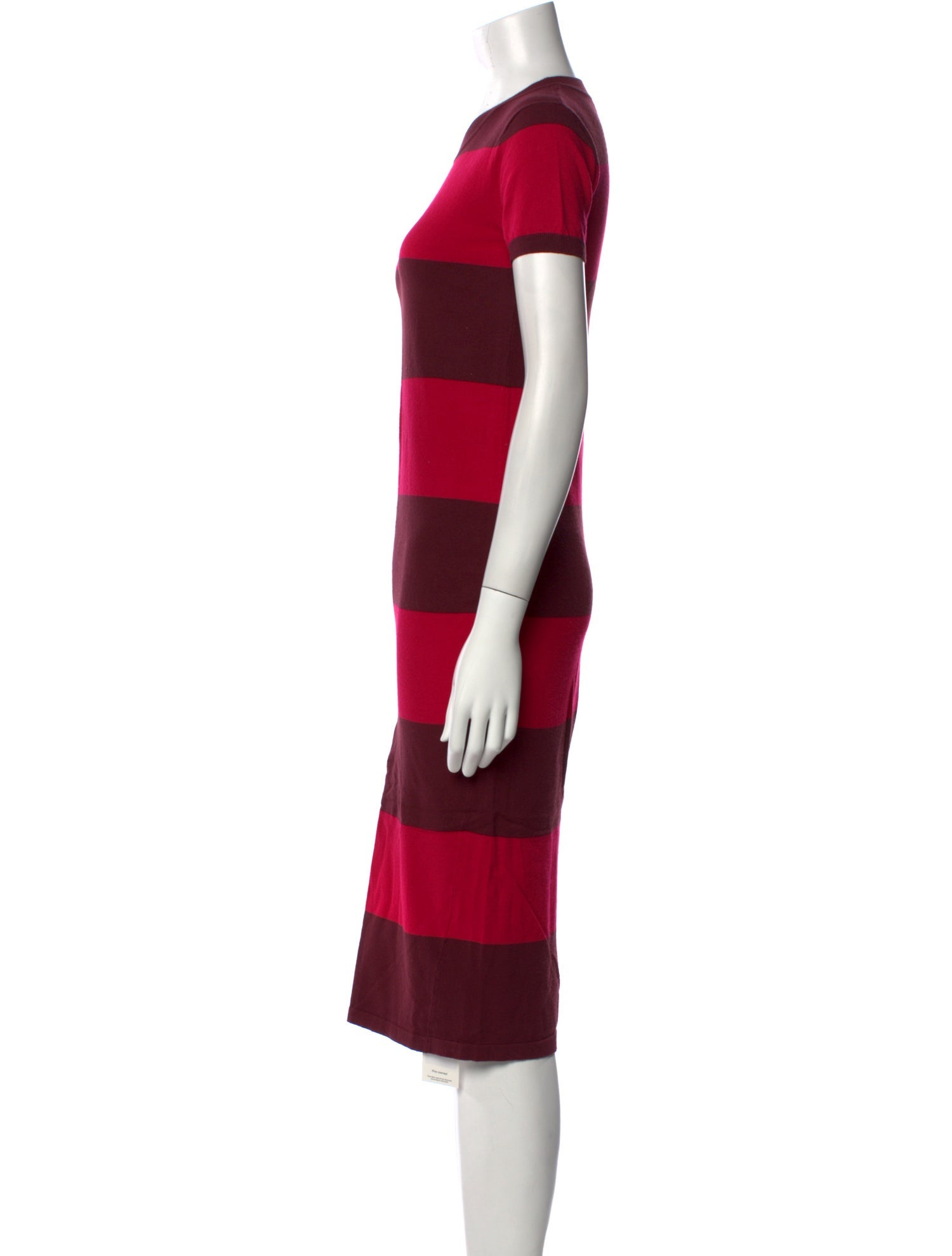 Hatch Striped Midi Length Dress