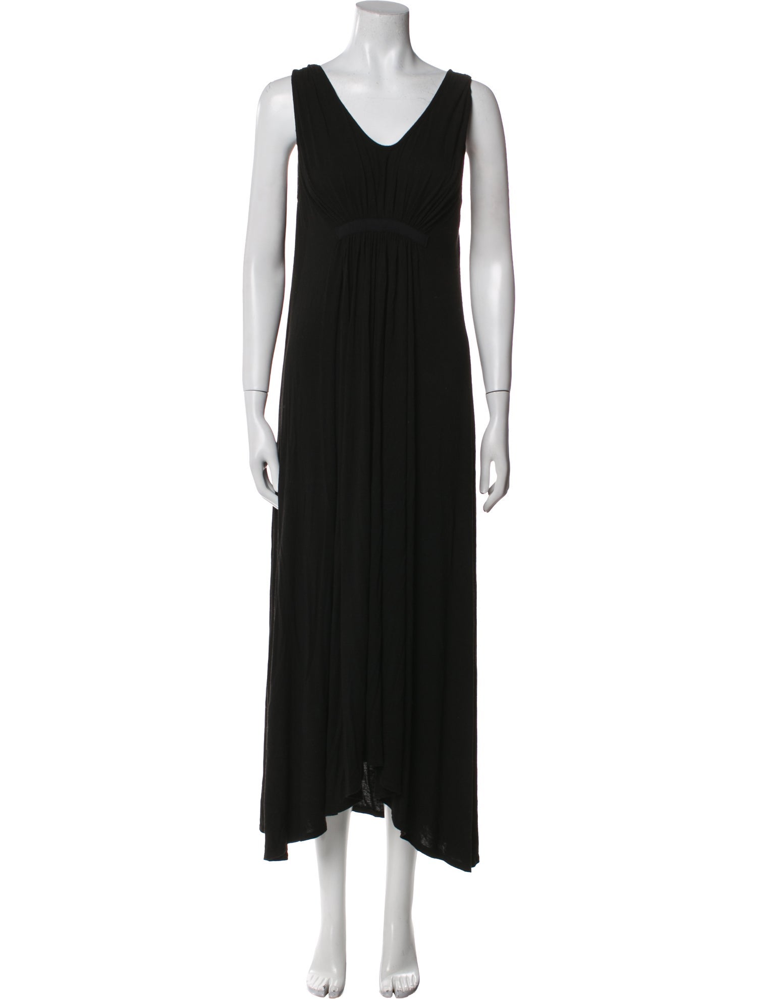 Hatch V-Neck Midi Length Dress