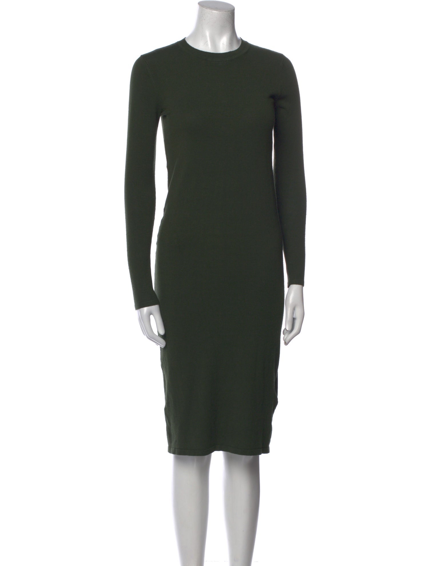 Hatch Crew Neck Knee-Length Dress