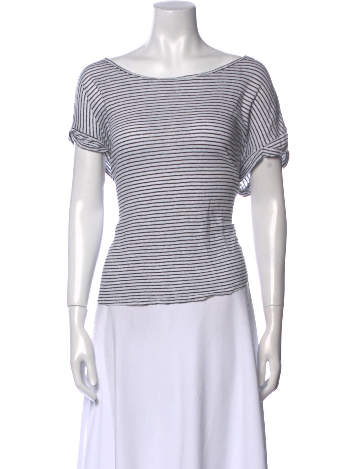 Hatch Linen Striped T-Shirt