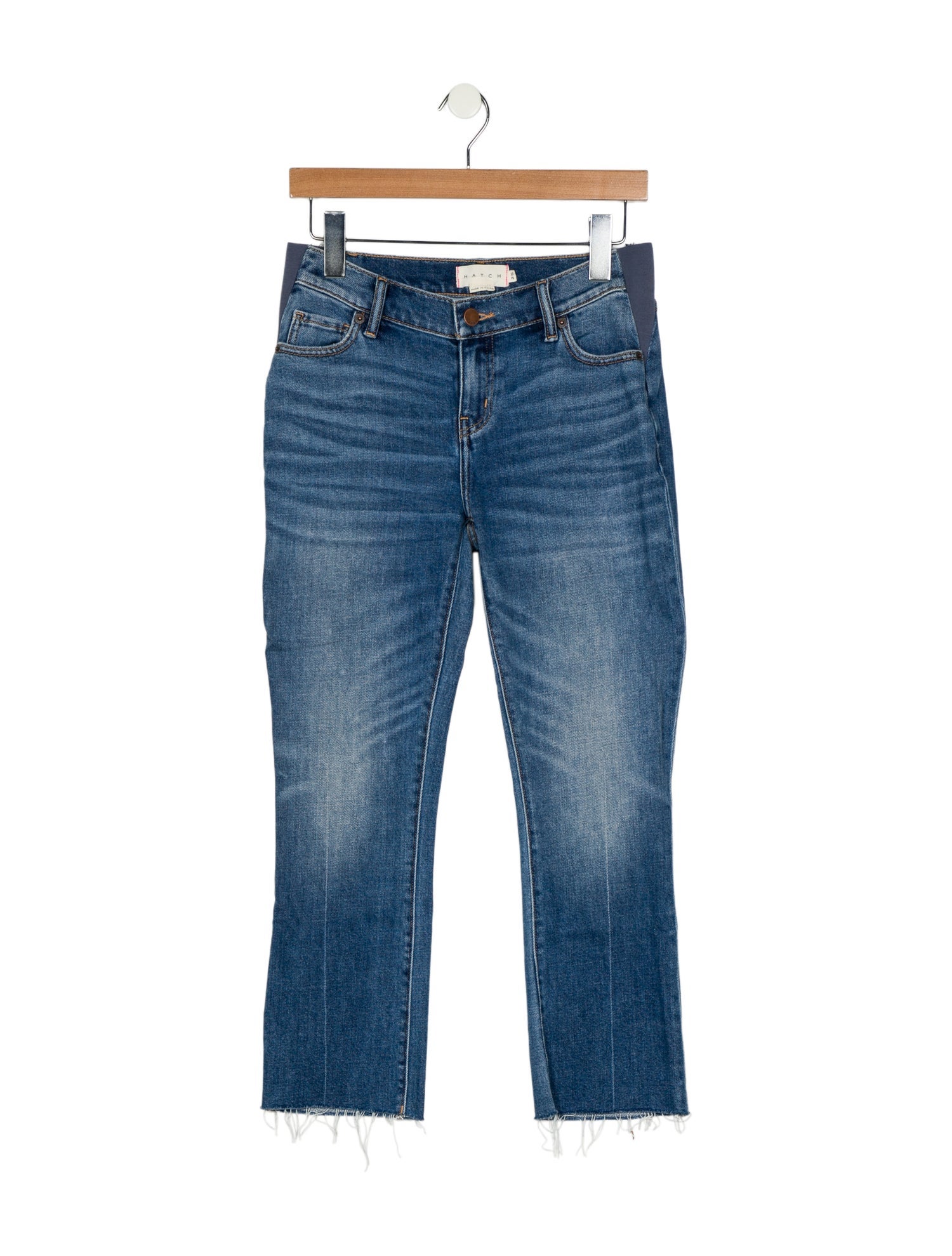 Hatch Mid-Rise Straight Leg Jeans