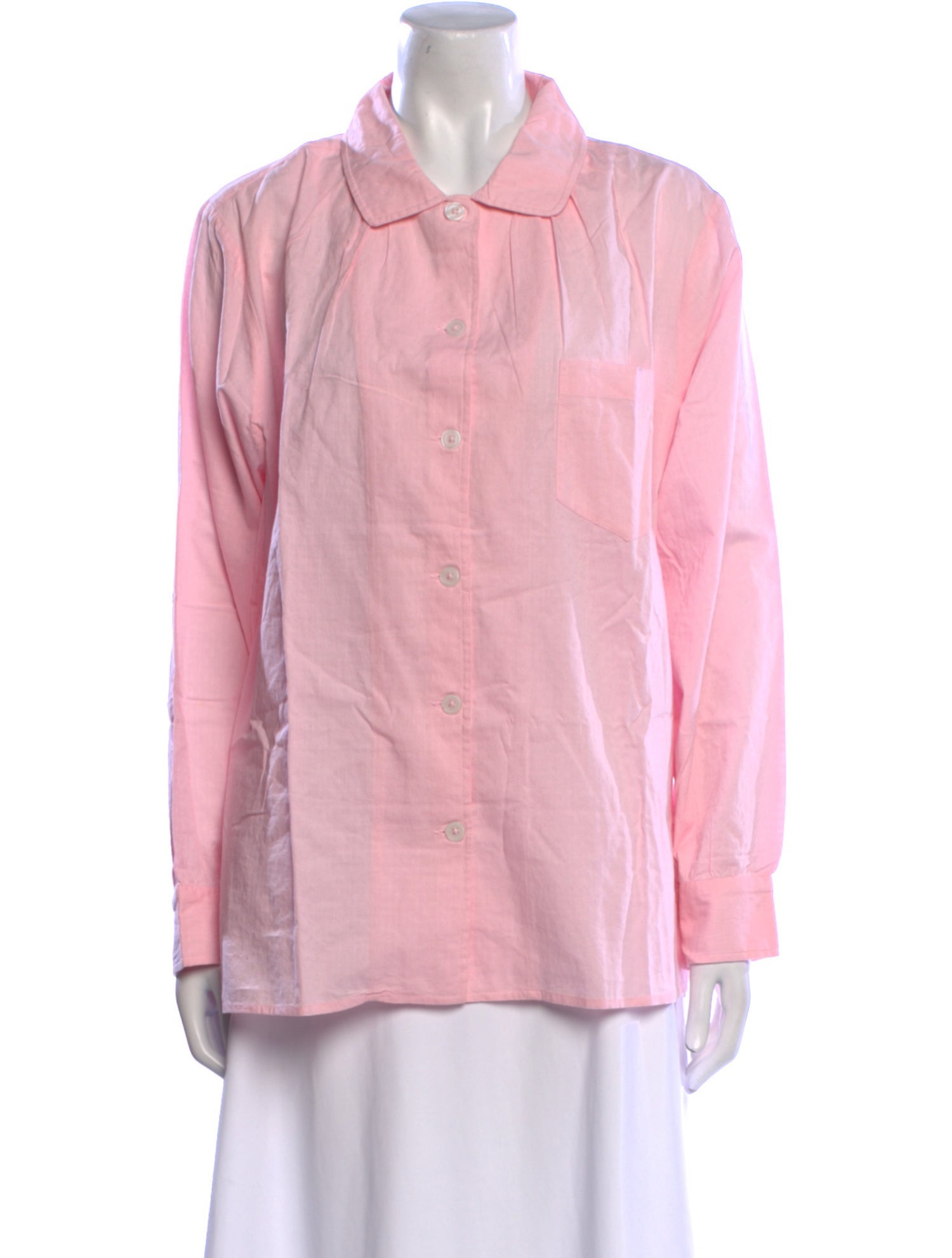 Hatch Long Sleeve Button-Up Top
