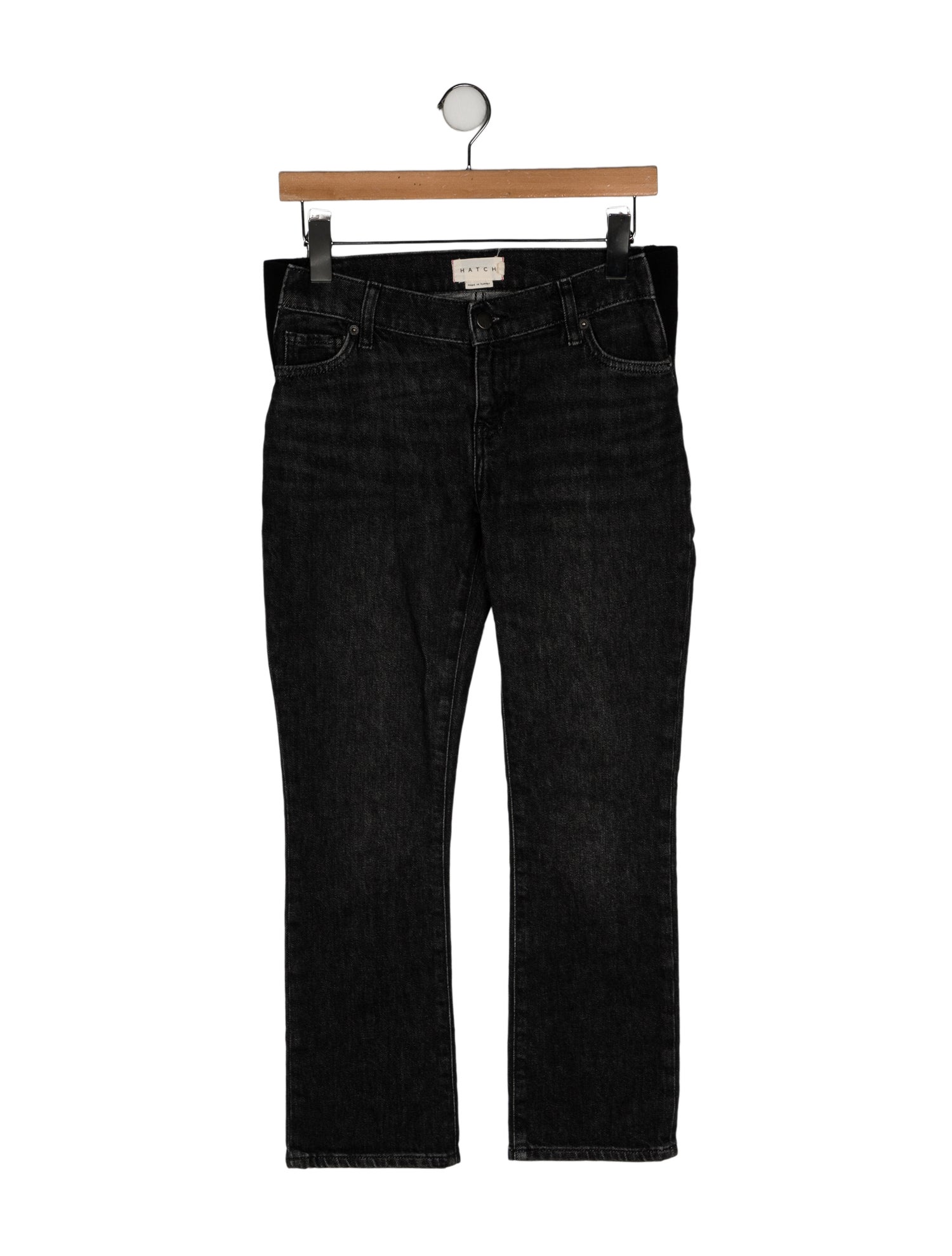 Hatch Mid-Rise Straight Leg Jeans