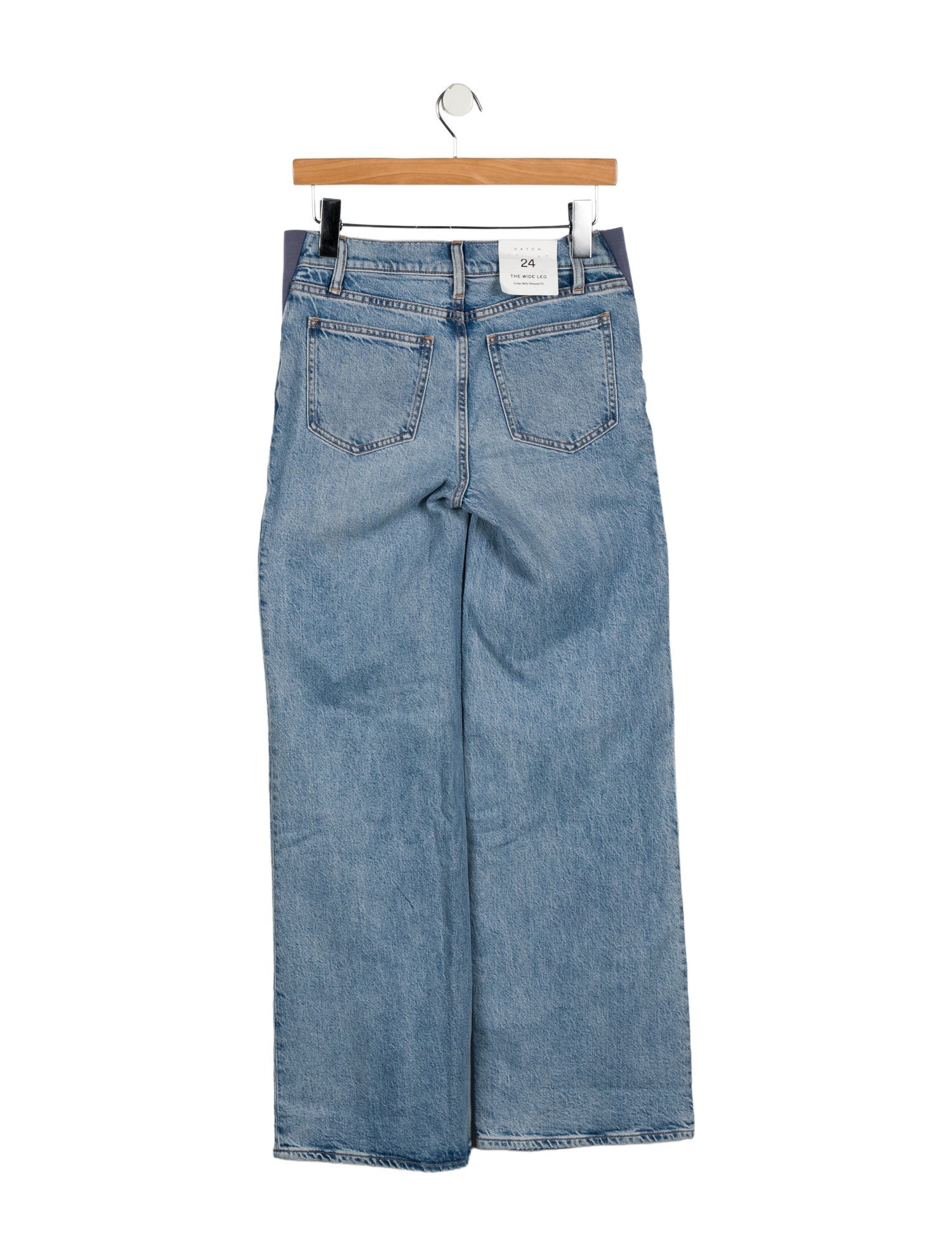 Hatch Mid-Rise Wide Leg Jeans