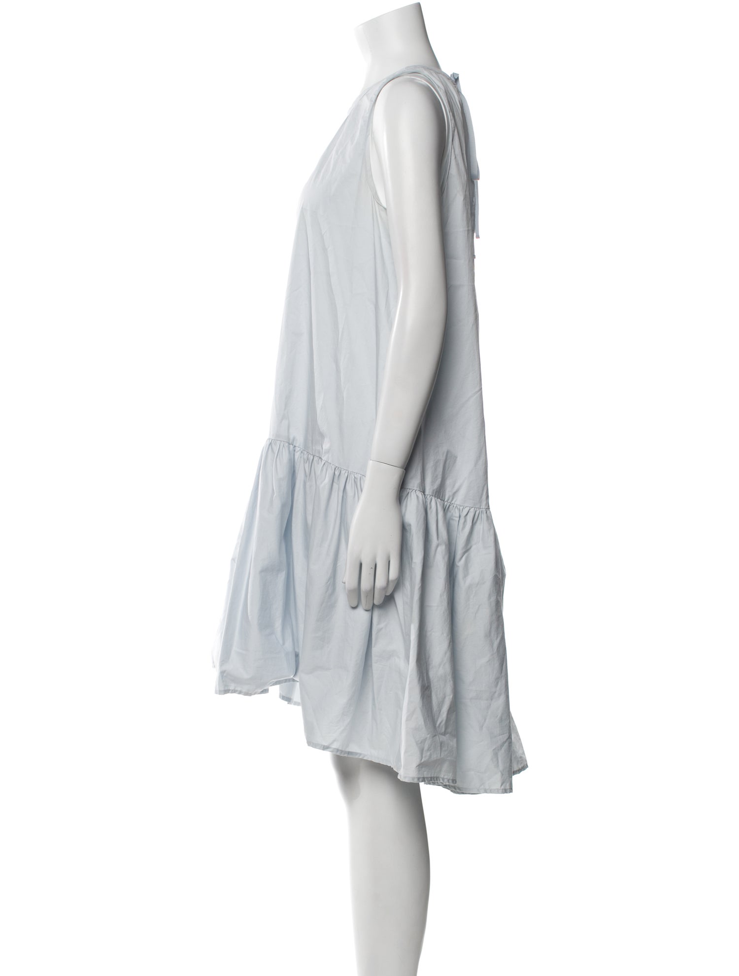 Hatch Crew Neck Knee-Length Dress