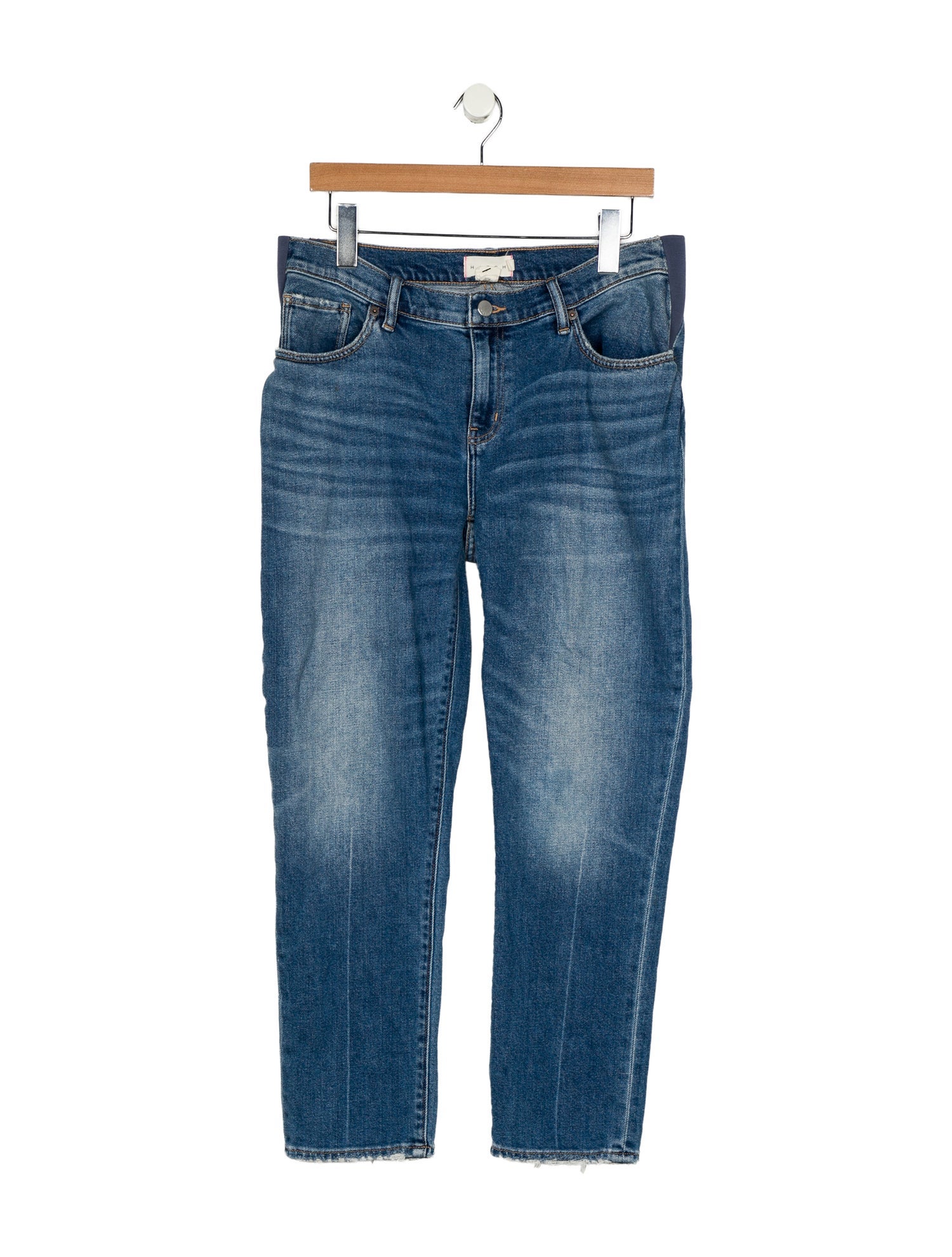 Hatch Mid-Rise Straight Leg Jeans