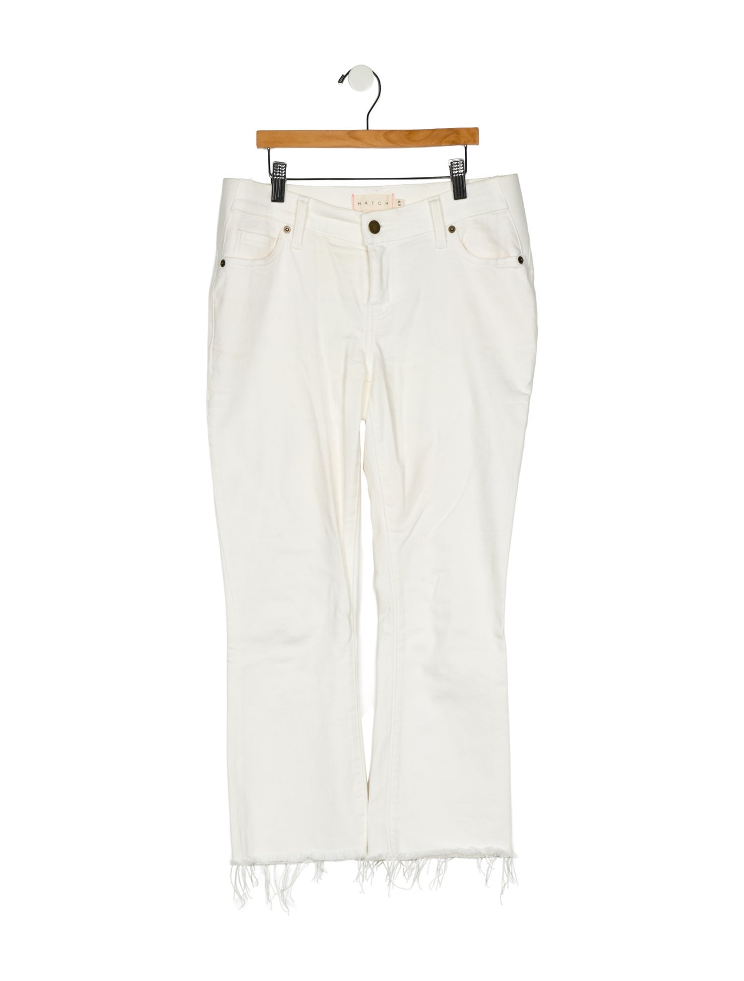 Hatch Mid-Rise Straight Leg Jeans