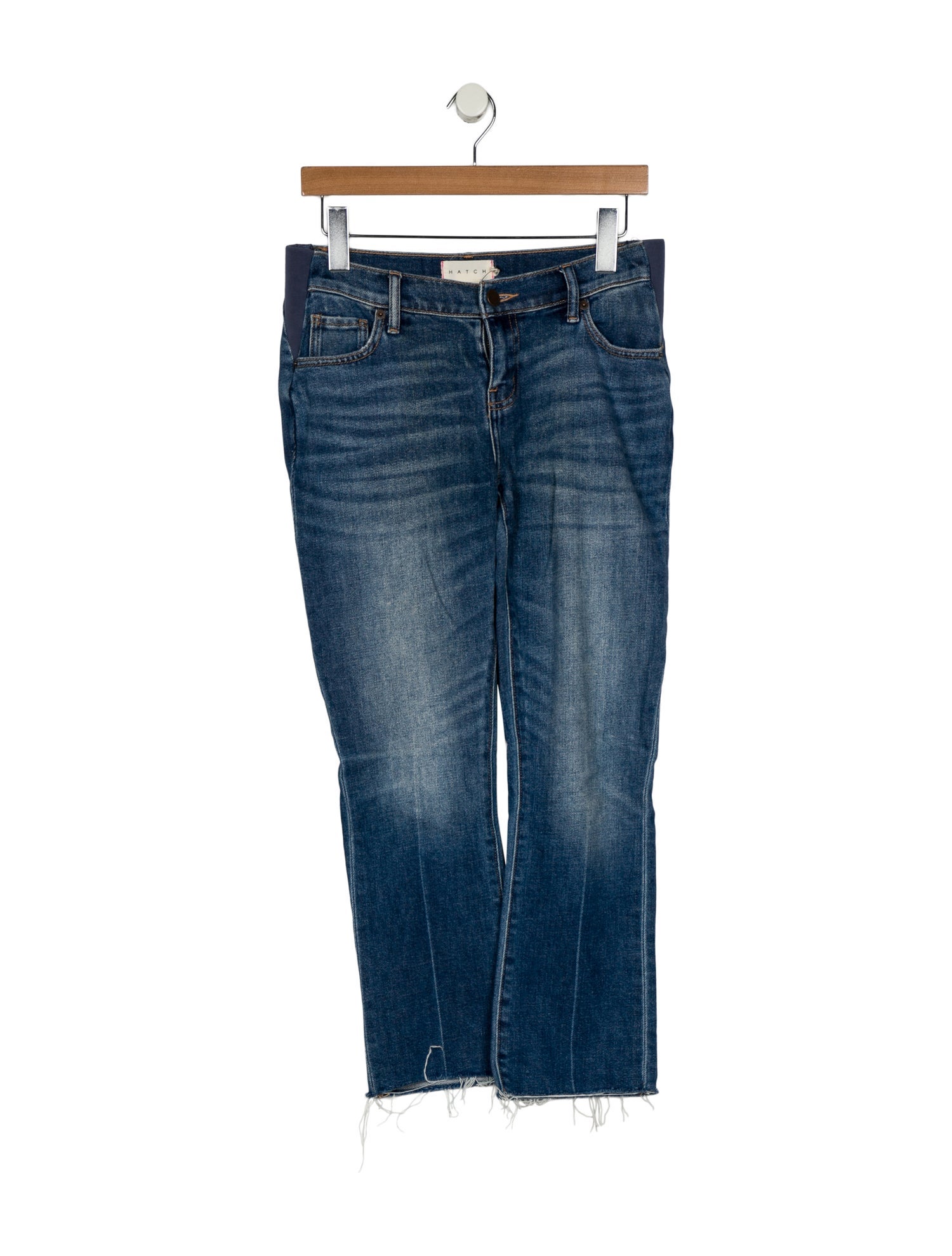Hatch Mid-Rise Straight Leg Jeans