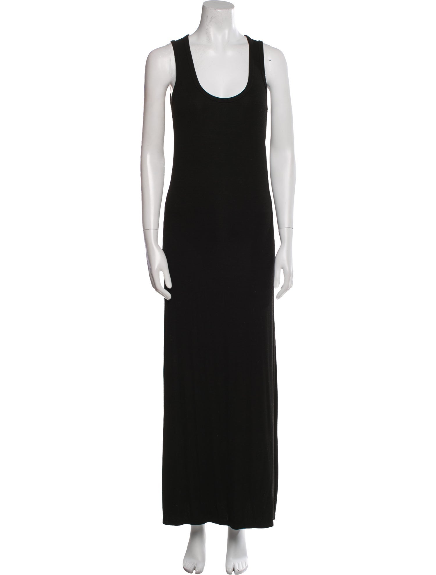 Hatch Scoop Neck Long Dress
