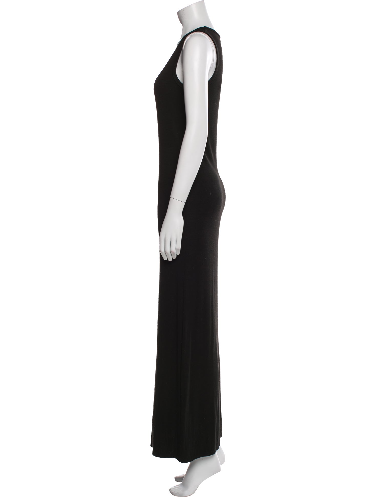 Hatch Scoop Neck Long Dress