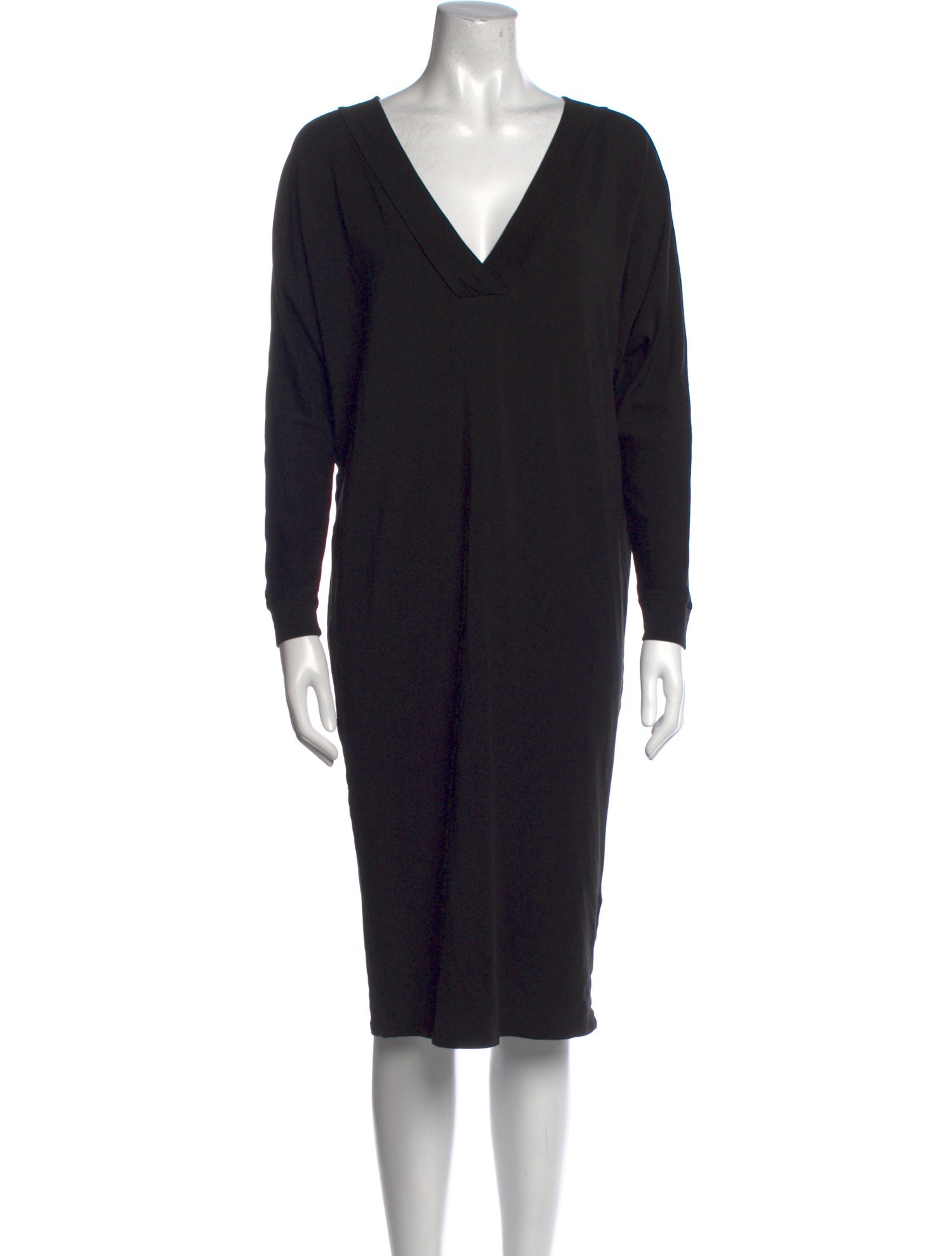 Hatch Cowl Neck Midi Length Dress