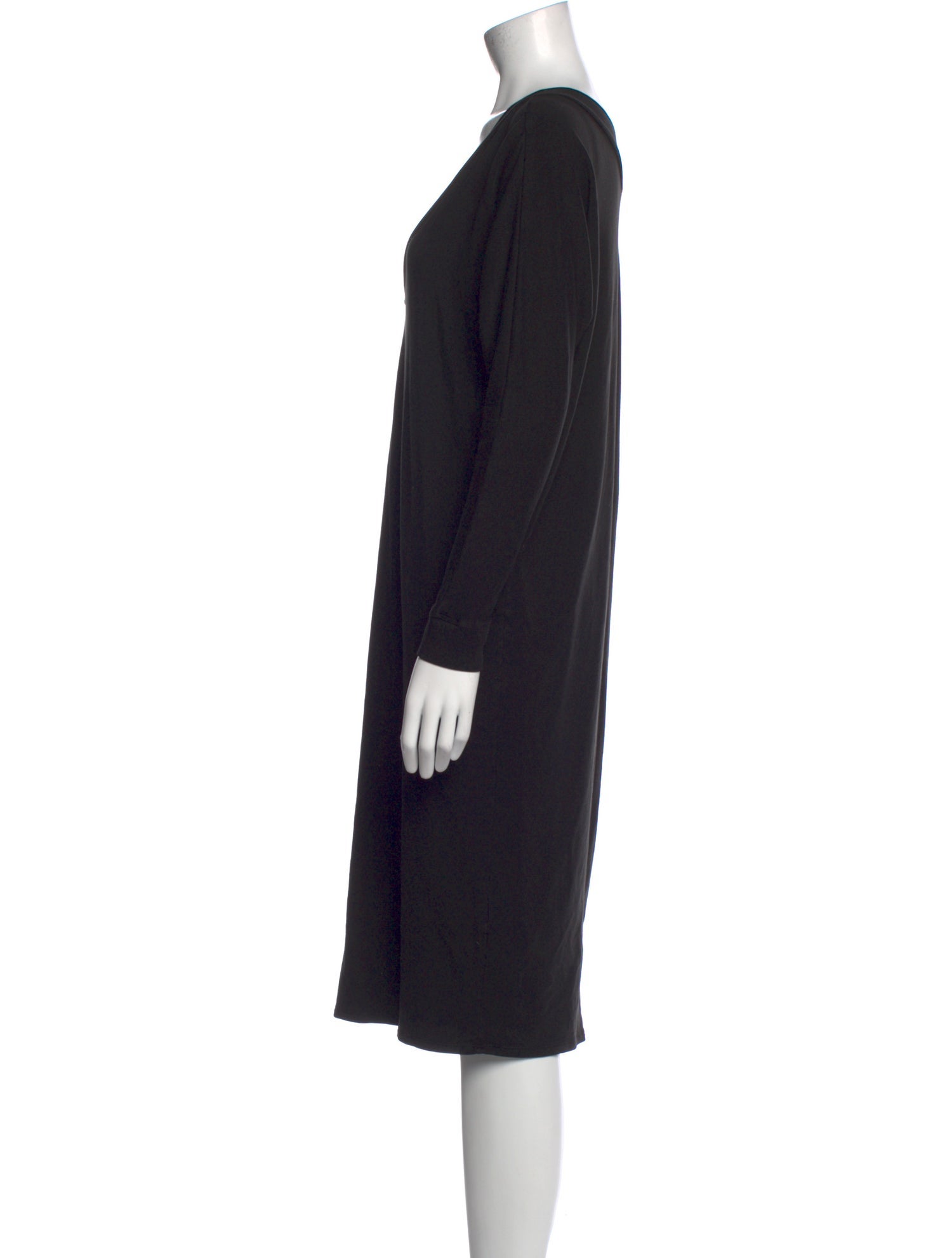 Hatch Cowl Neck Midi Length Dress