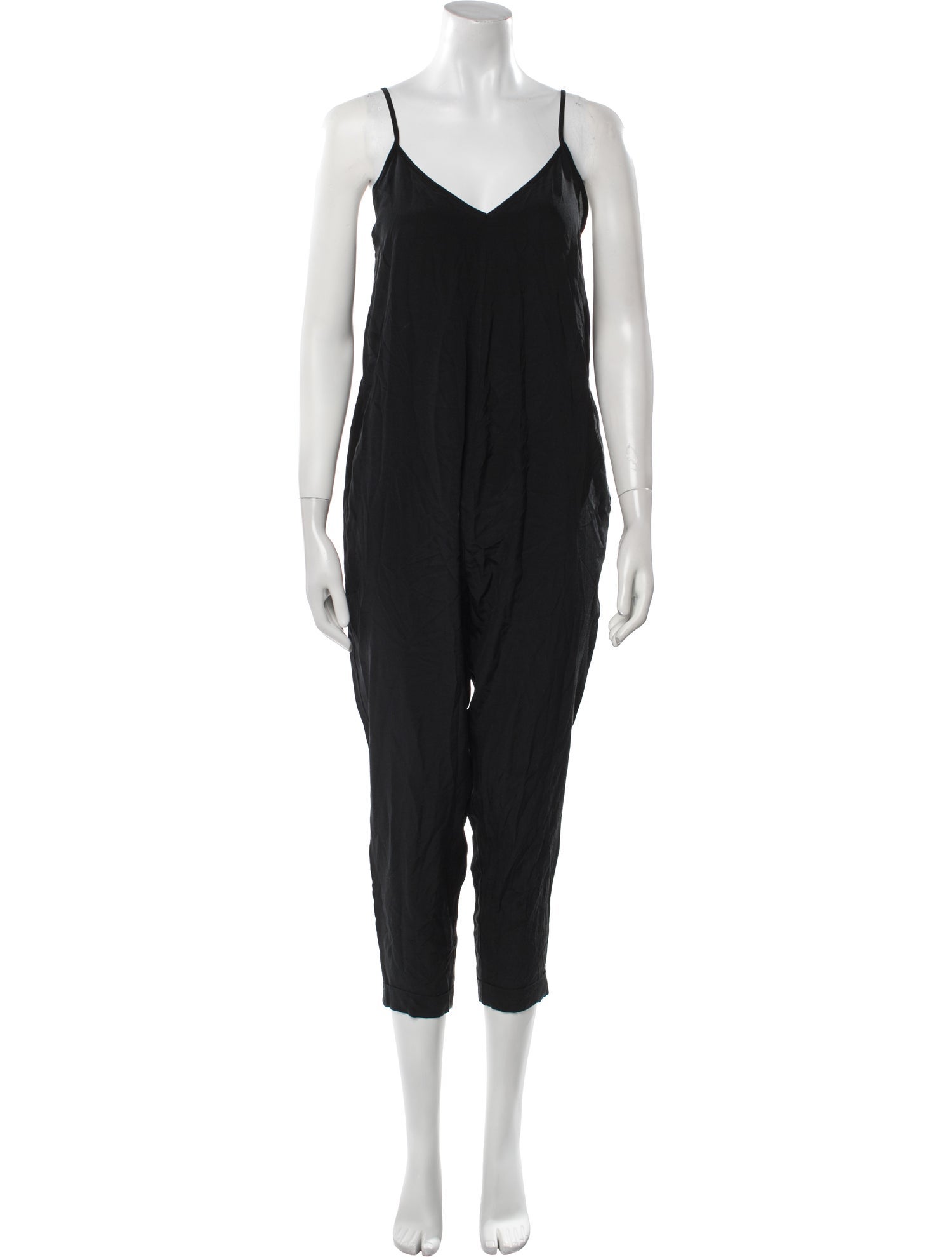 Hatch Silk V-Neck Jumpsuit