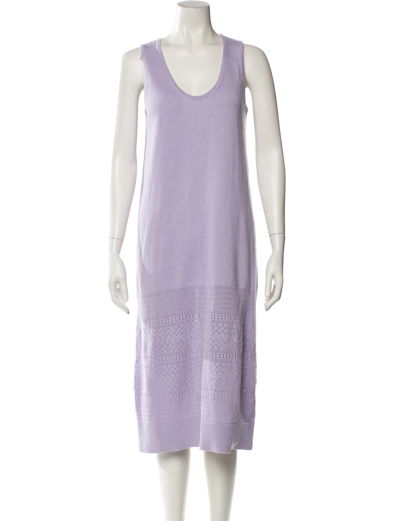 Hatch Scoop Neck Midi Length Dress