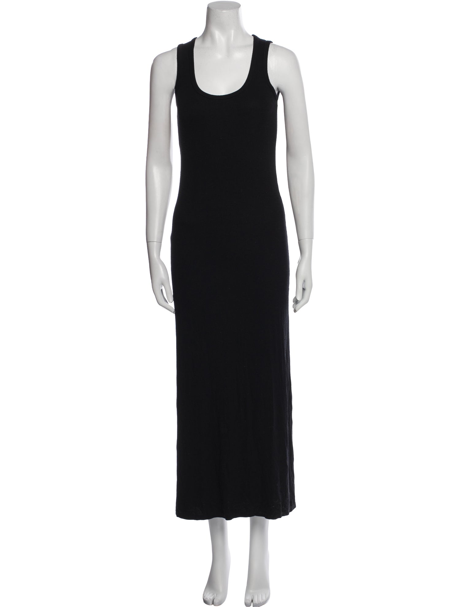 Hatch Scoop Neck Long Dress