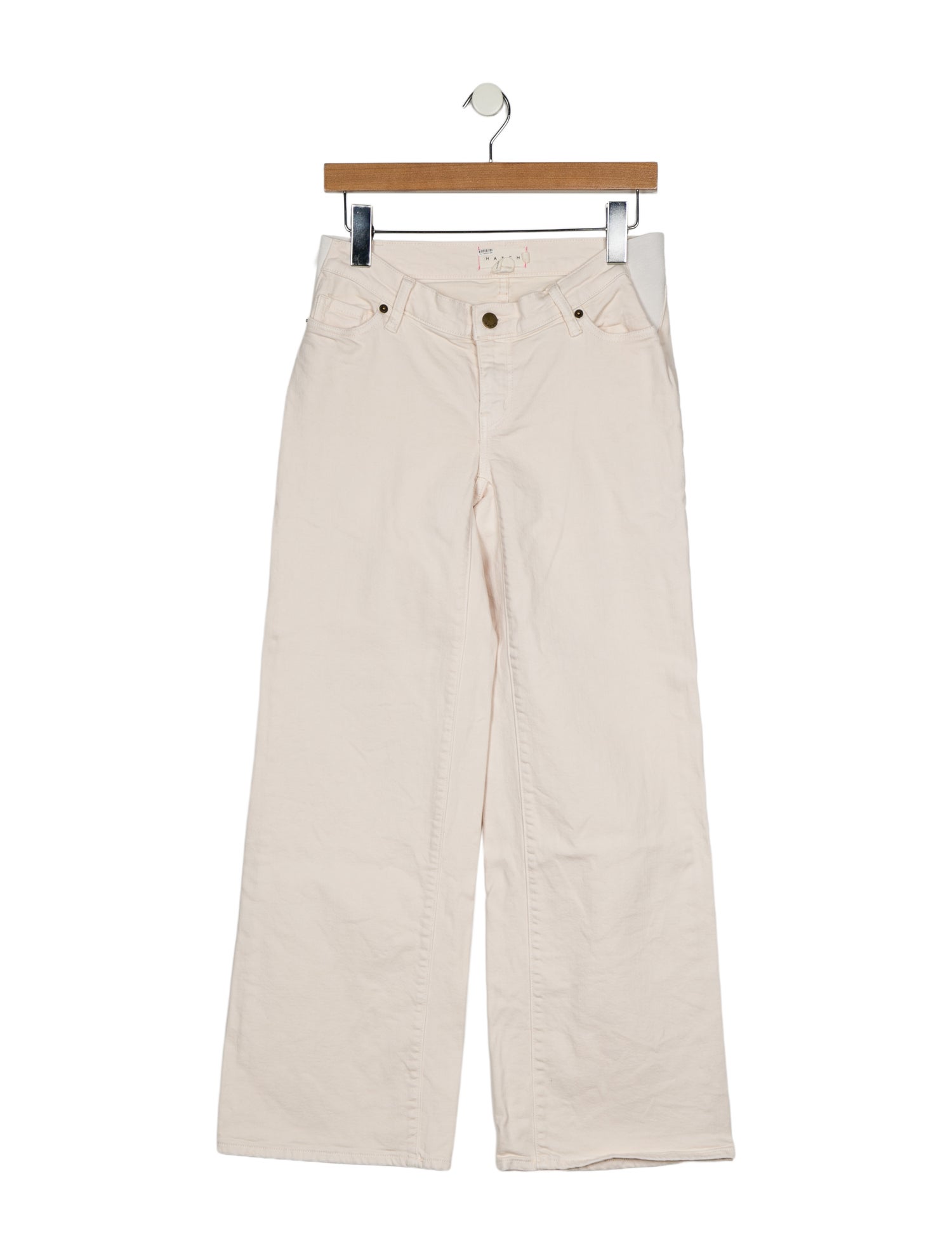 Hatch Low-Rise Wide Leg Jeans