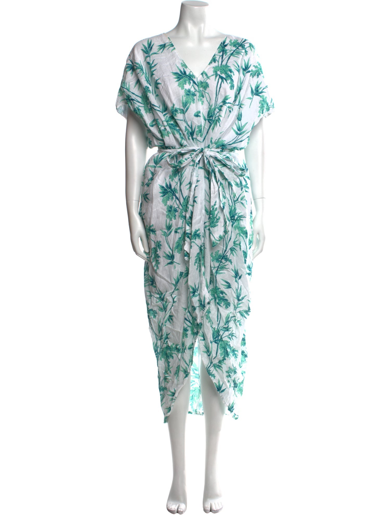 Hatch Linen Long Dress