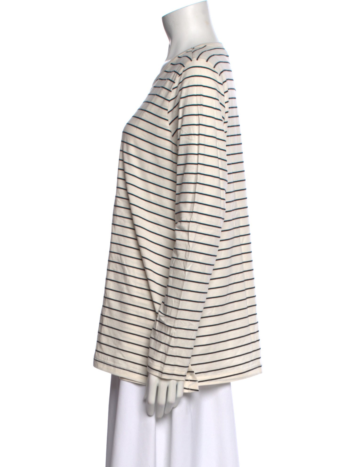 Hatch Striped Crew Neck T-Shirt w/ Tags