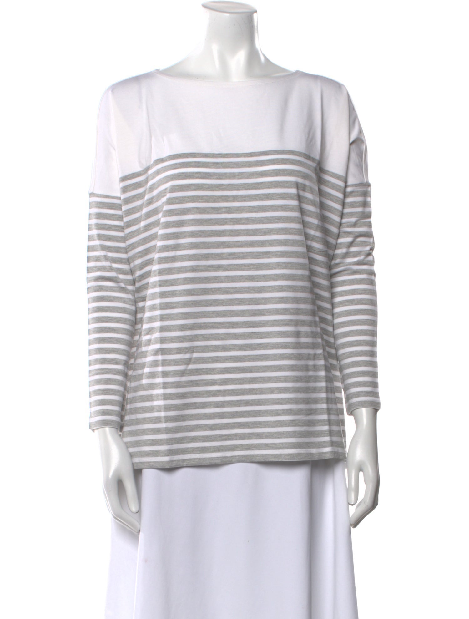 Hatch Striped Bateau Neckline Blouse w/ Tags