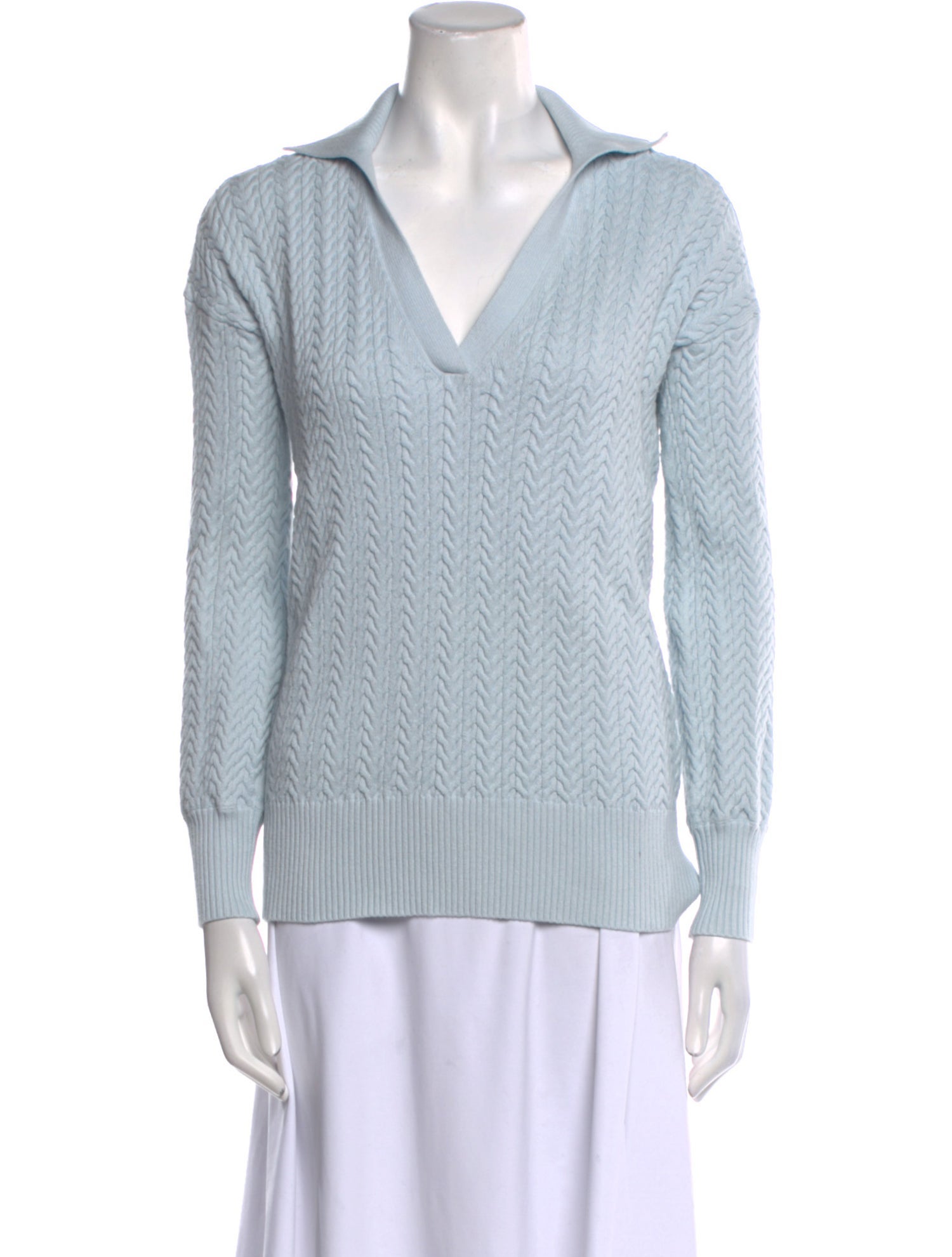 Hatch V-Neck Long Sleeve Sweatshirt