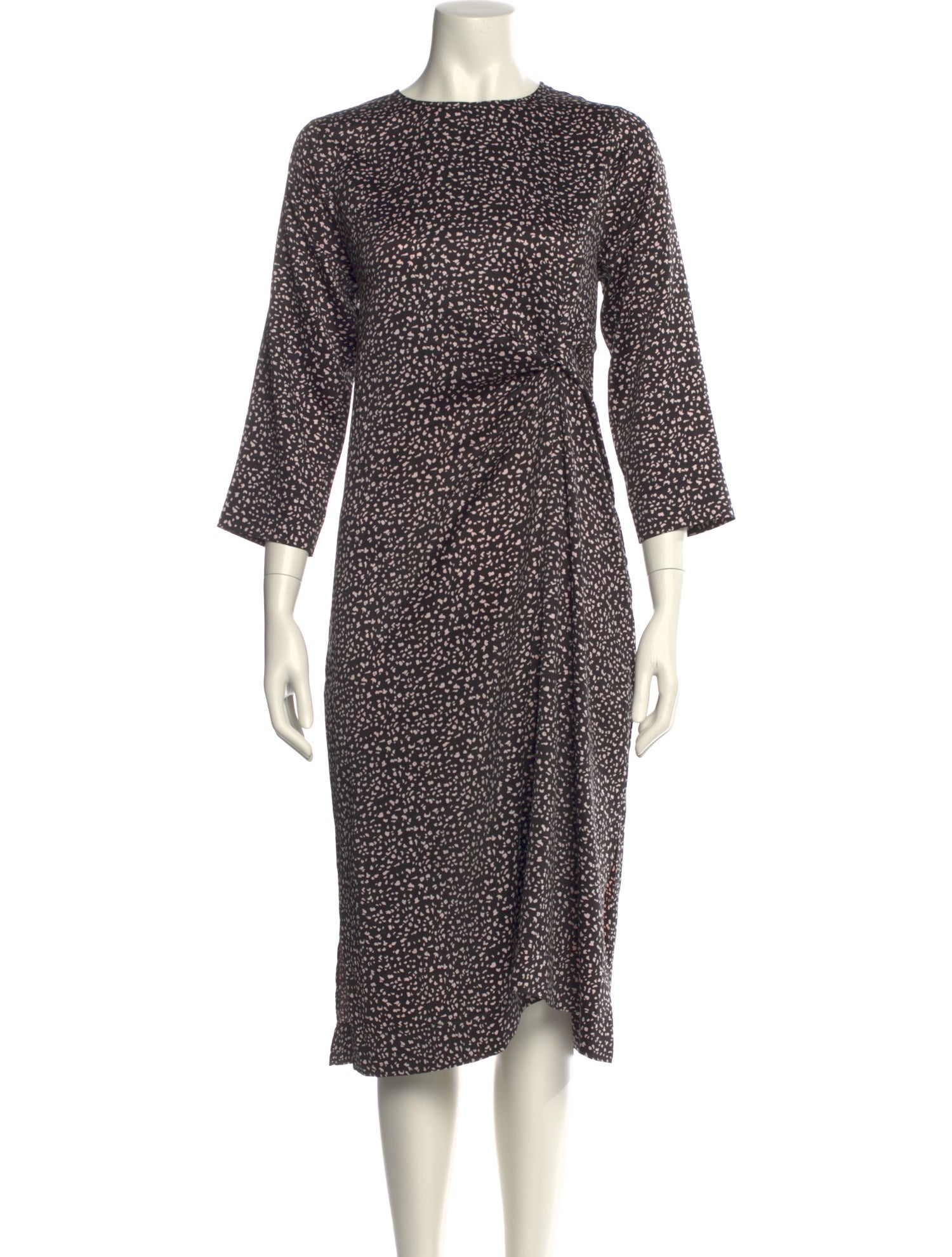 Hatch Printed Midi Length Dress