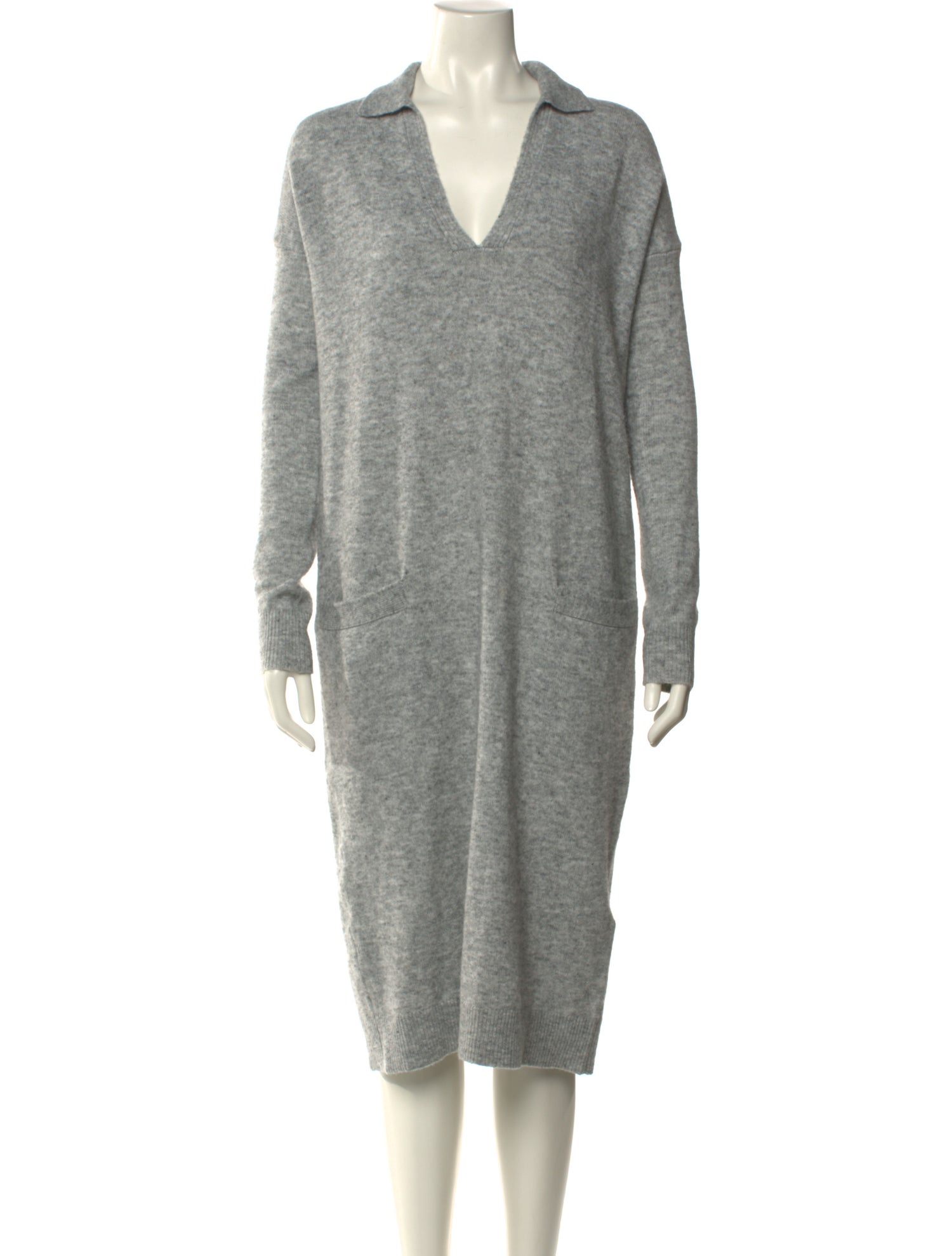 Hatch Merino Wool Midi Length Dress