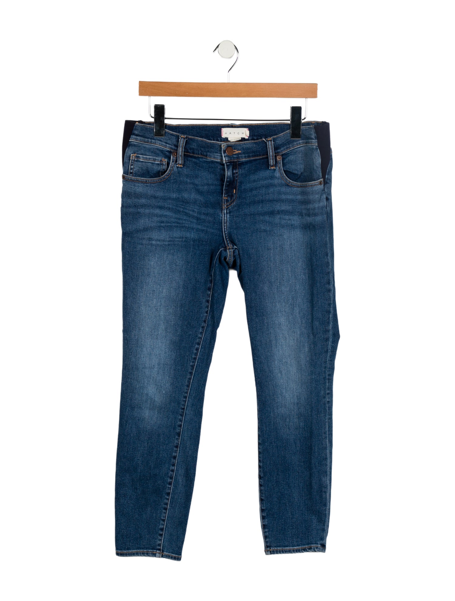 Hatch Mid-Rise Straight Leg Jeans