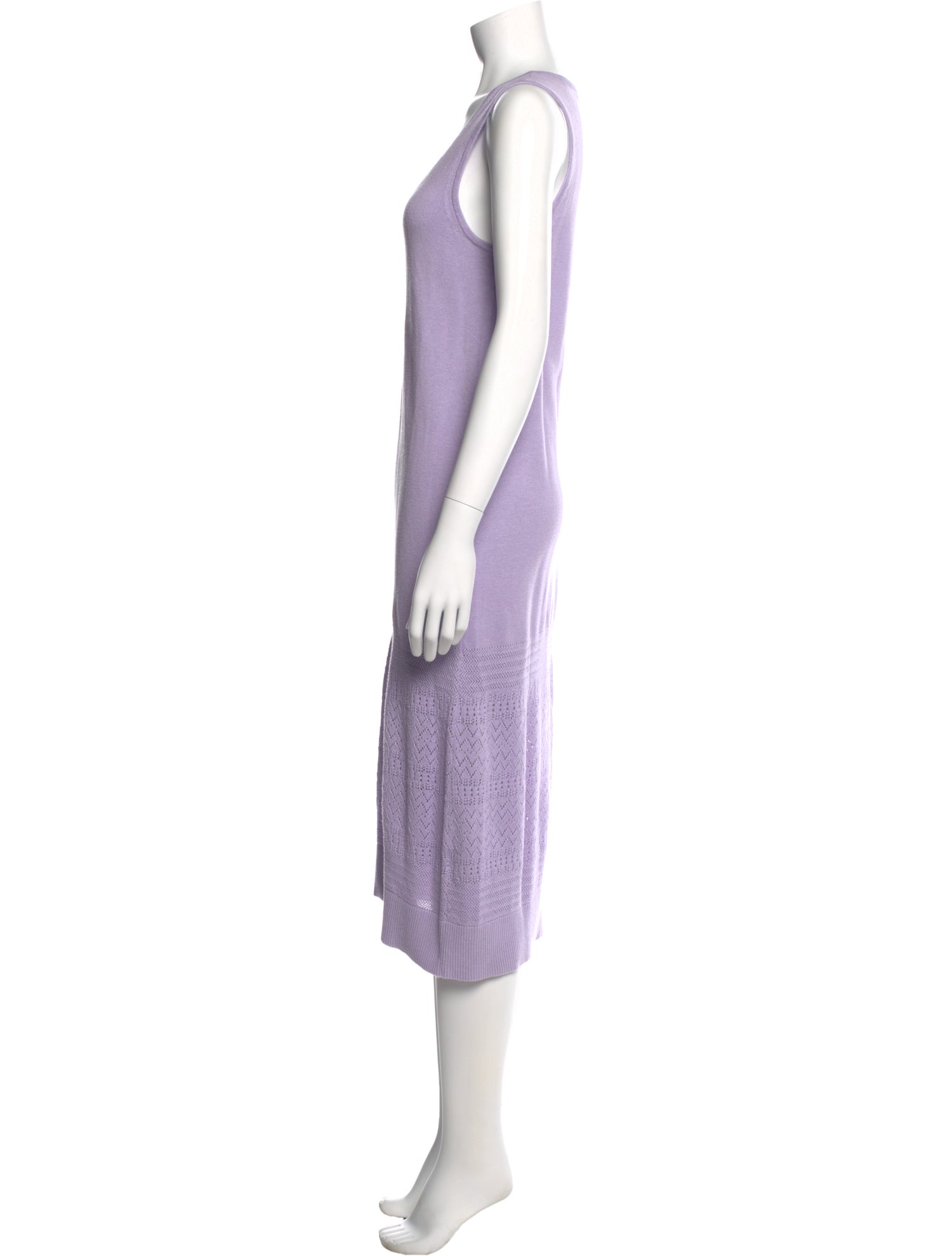 Hatch Scoop Neck Midi Length Dress