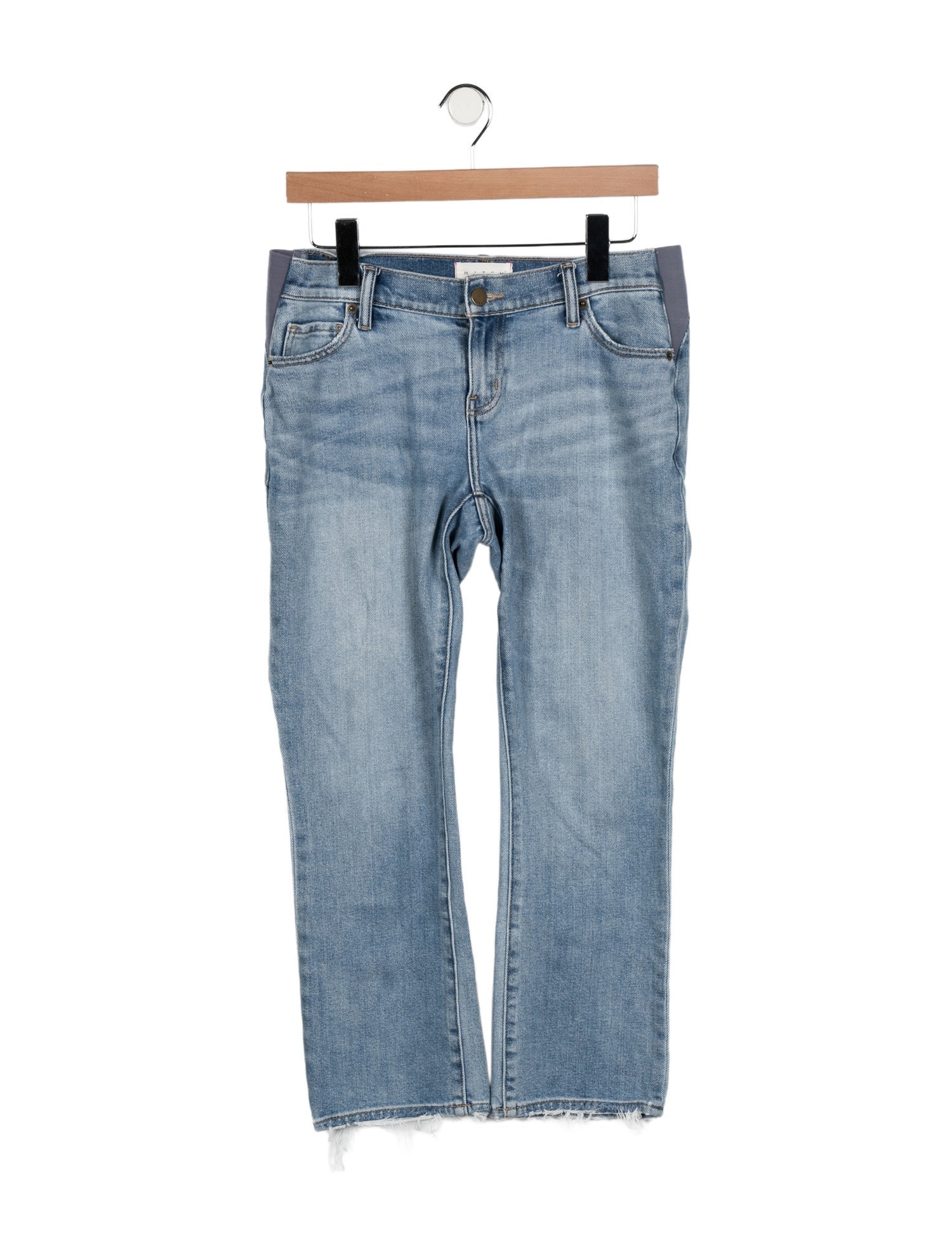 Hatch Mid-Rise Straight Leg Jeans