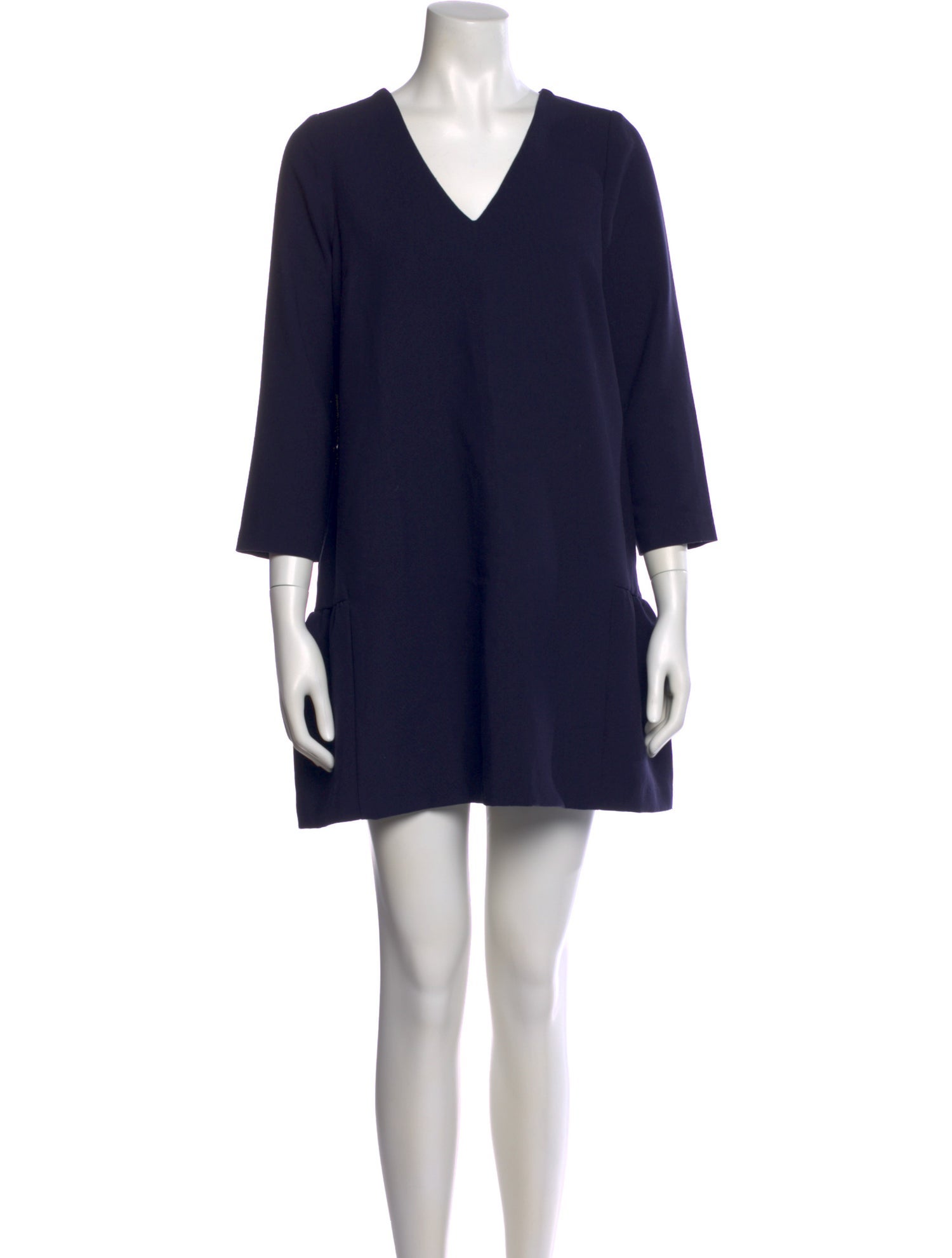 Hatch V-Neck Mini Dress