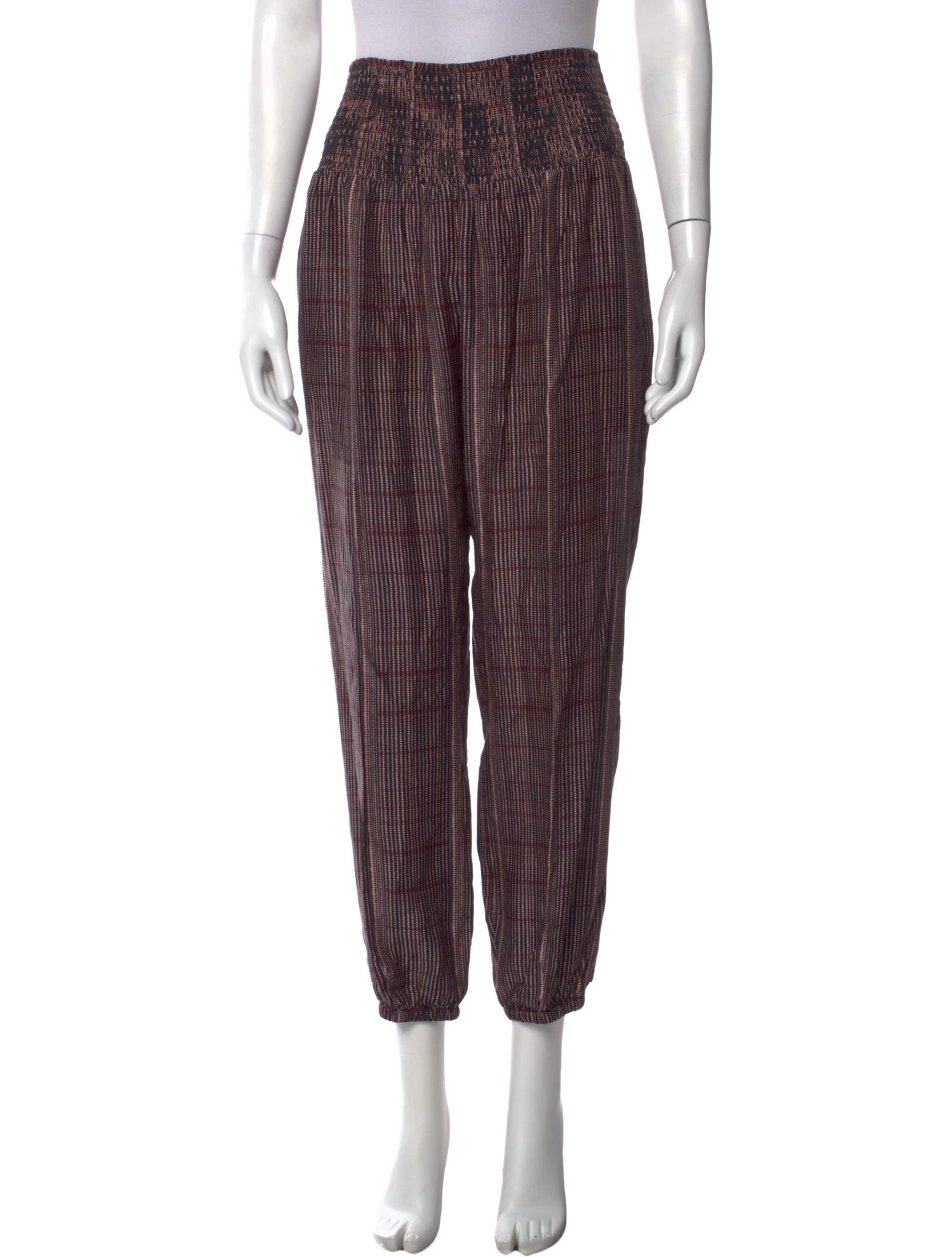 Hatch Striped Skinny Leg Pants