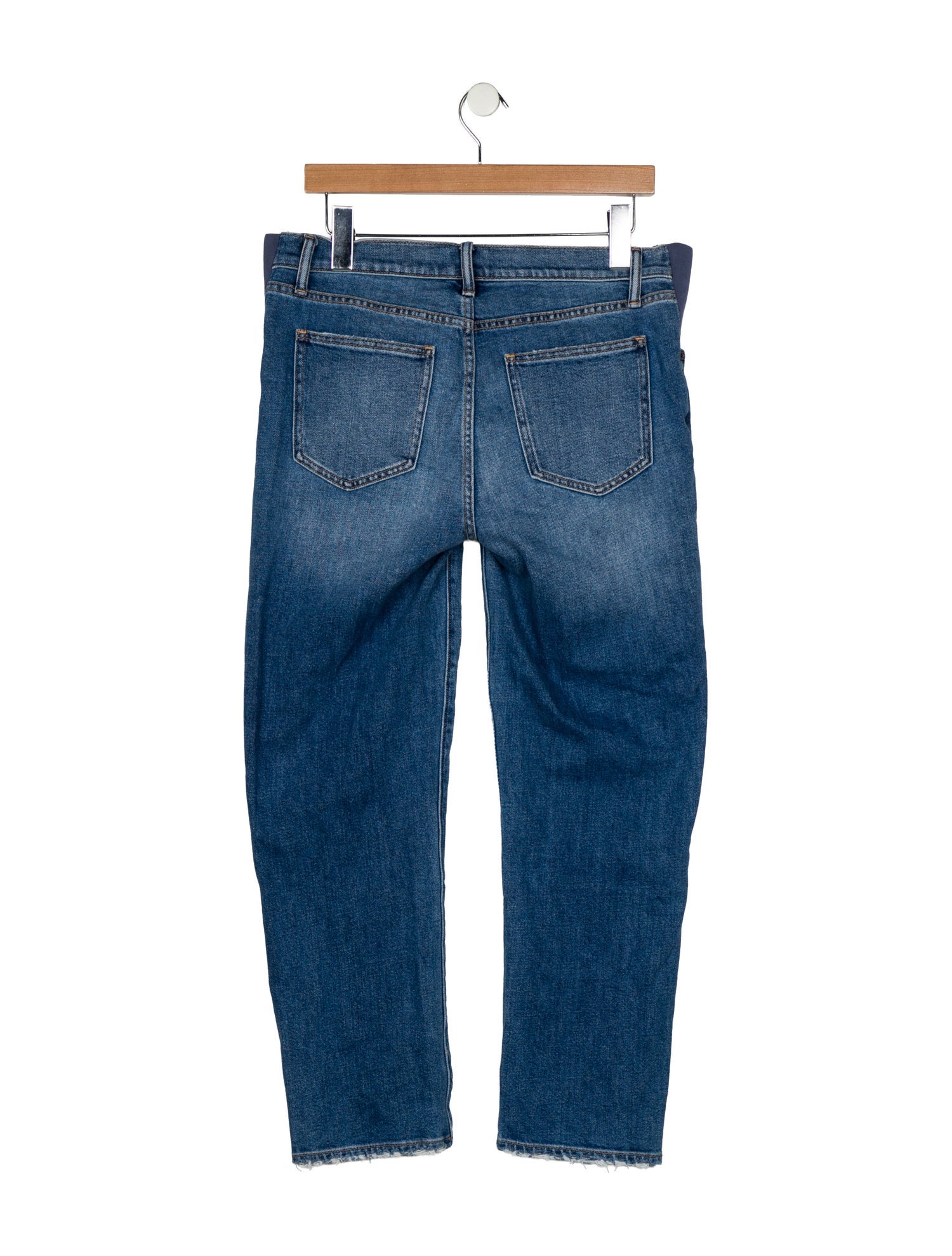 Hatch Mid-Rise Straight Leg Jeans