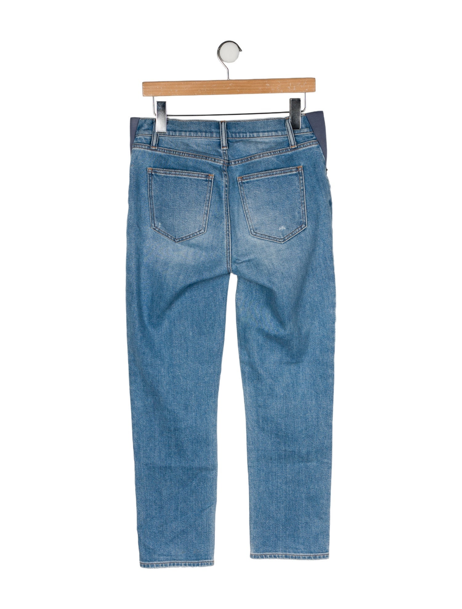 Hatch Mid-Rise Straight Leg Jeans