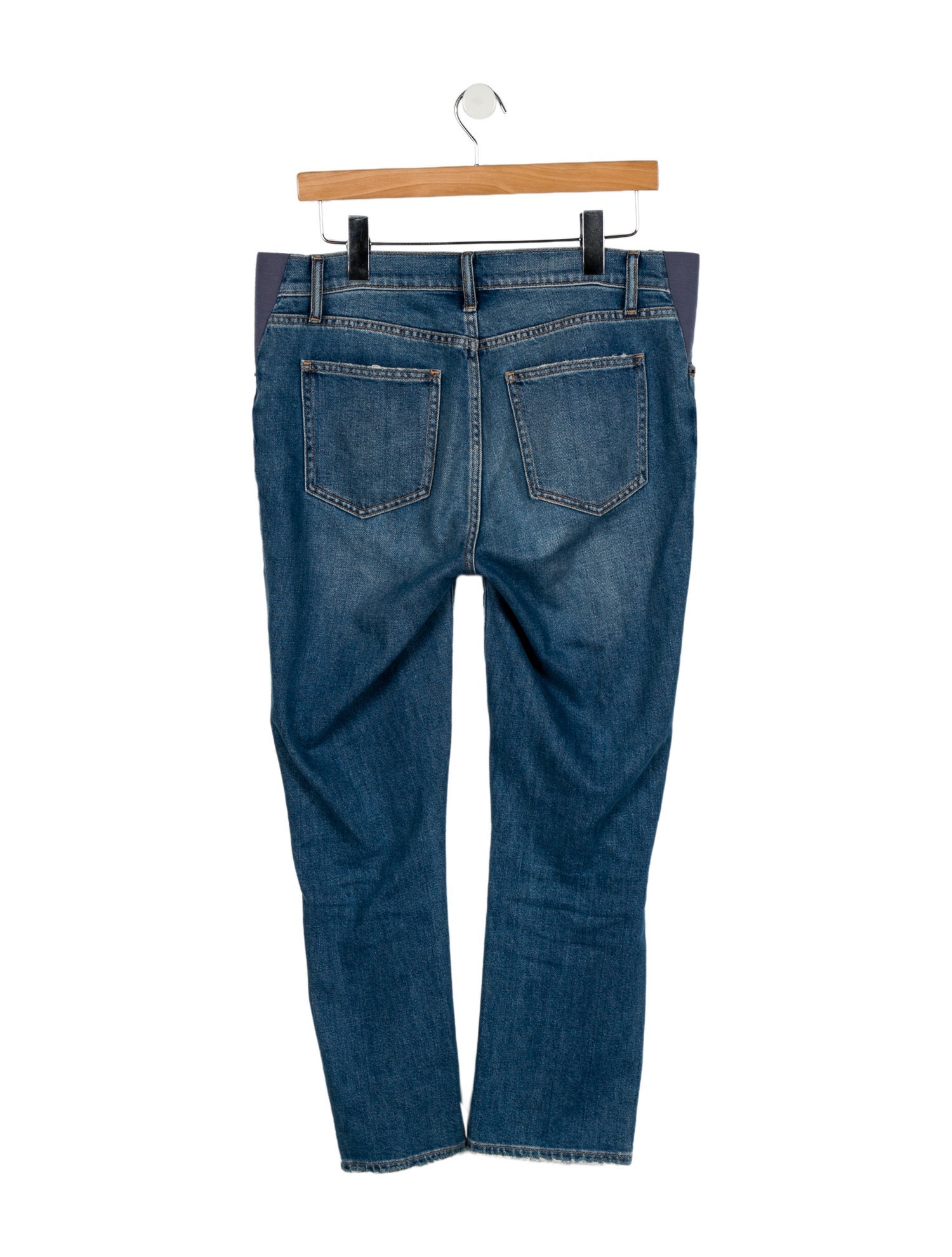 Hatch Mid-Rise Straight Leg Jeans