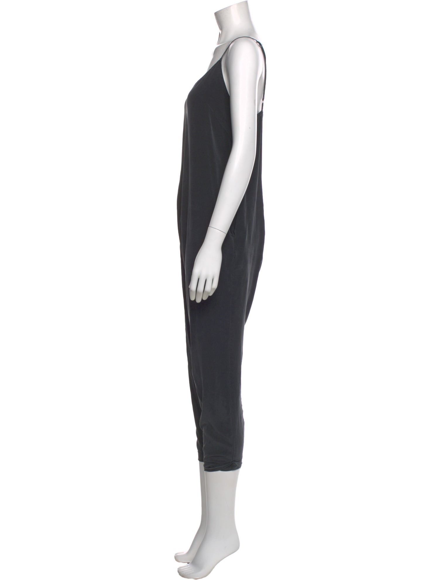 Hatch Silk V-Neck Jumpsuit