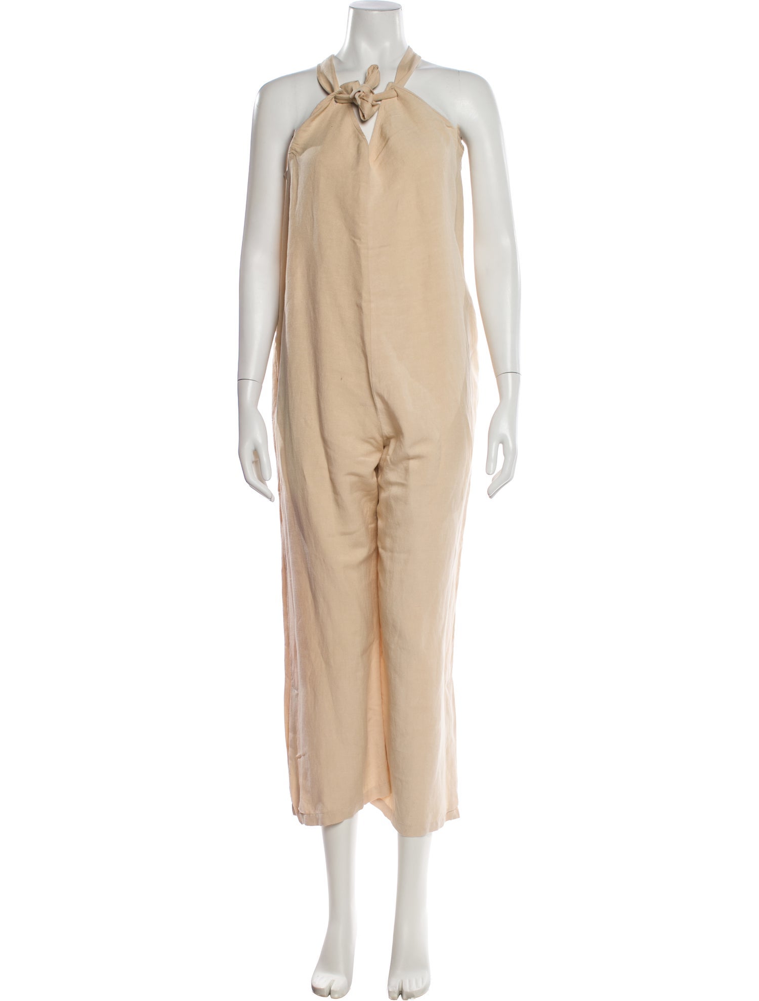 Hatch Linen Halterneck Jumpsuit