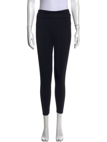 Pre-owned Hatch Skinny Leg Pants In Black