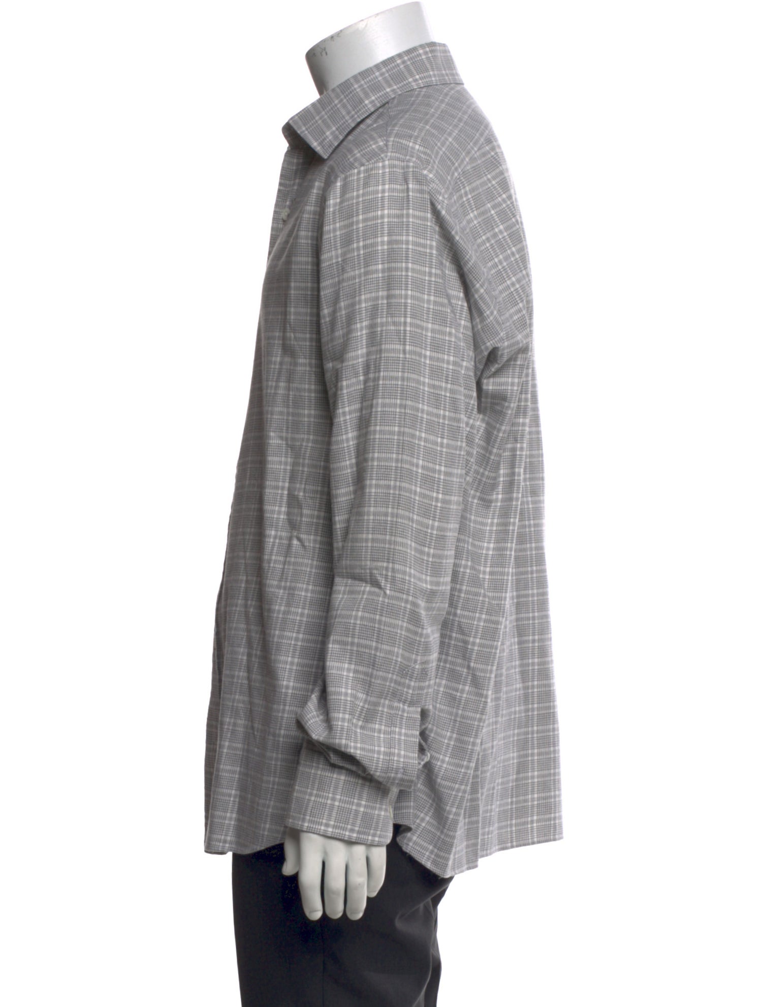 Hamilton x Todd Snyder Plaid Print Long Sleeve Dress Shirt