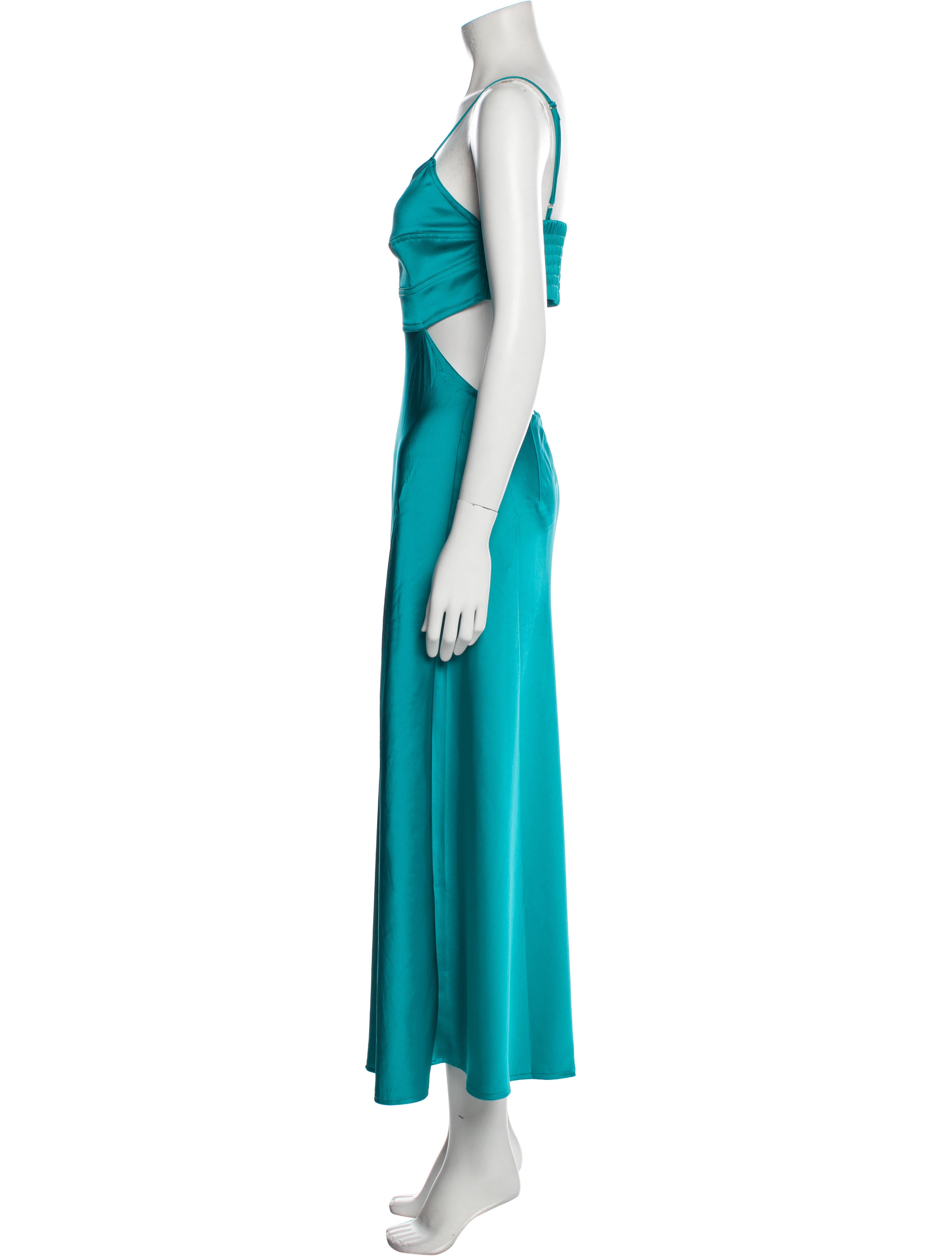 House of Harlow 1960 V-Neck Long Dress - Blue Dresses, Clothing - WHAUS22822 | The RealReal House of Harlow 1960 V-Neck Long Dress - Blue Dresses, Clothing - WHAUS22822 | The RealReal
