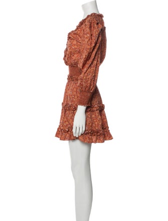 House of Harlow 1960 Printed Mini Dress