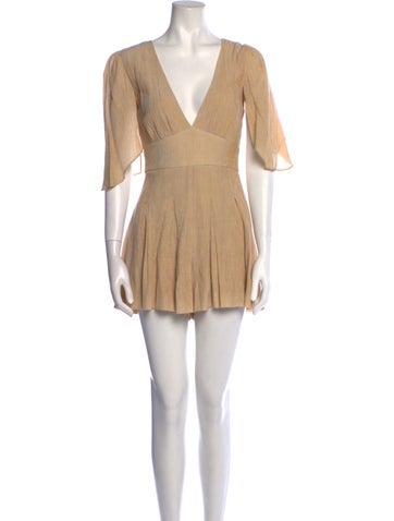 House of Harlow 1960 Jumpsuits and Rompers Plunge Neckline Romper XS