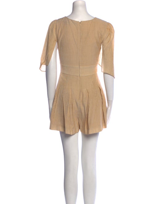House of Harlow 1960 Plunge Neckline Romper